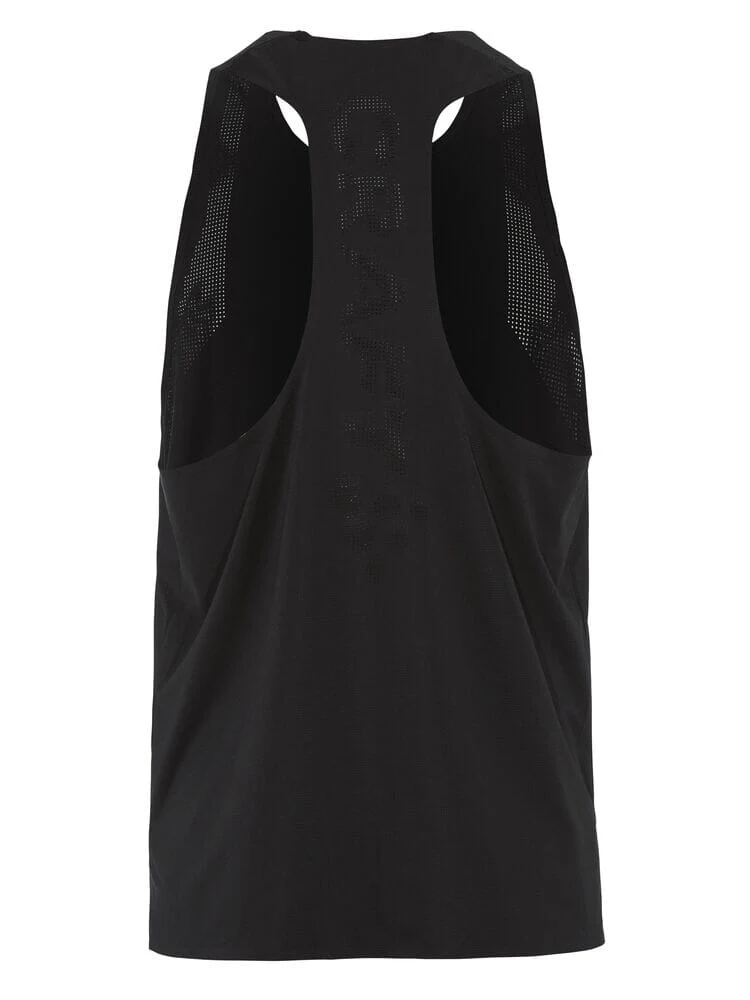 Men's Race Day Singlet 2 - Black - Image 10