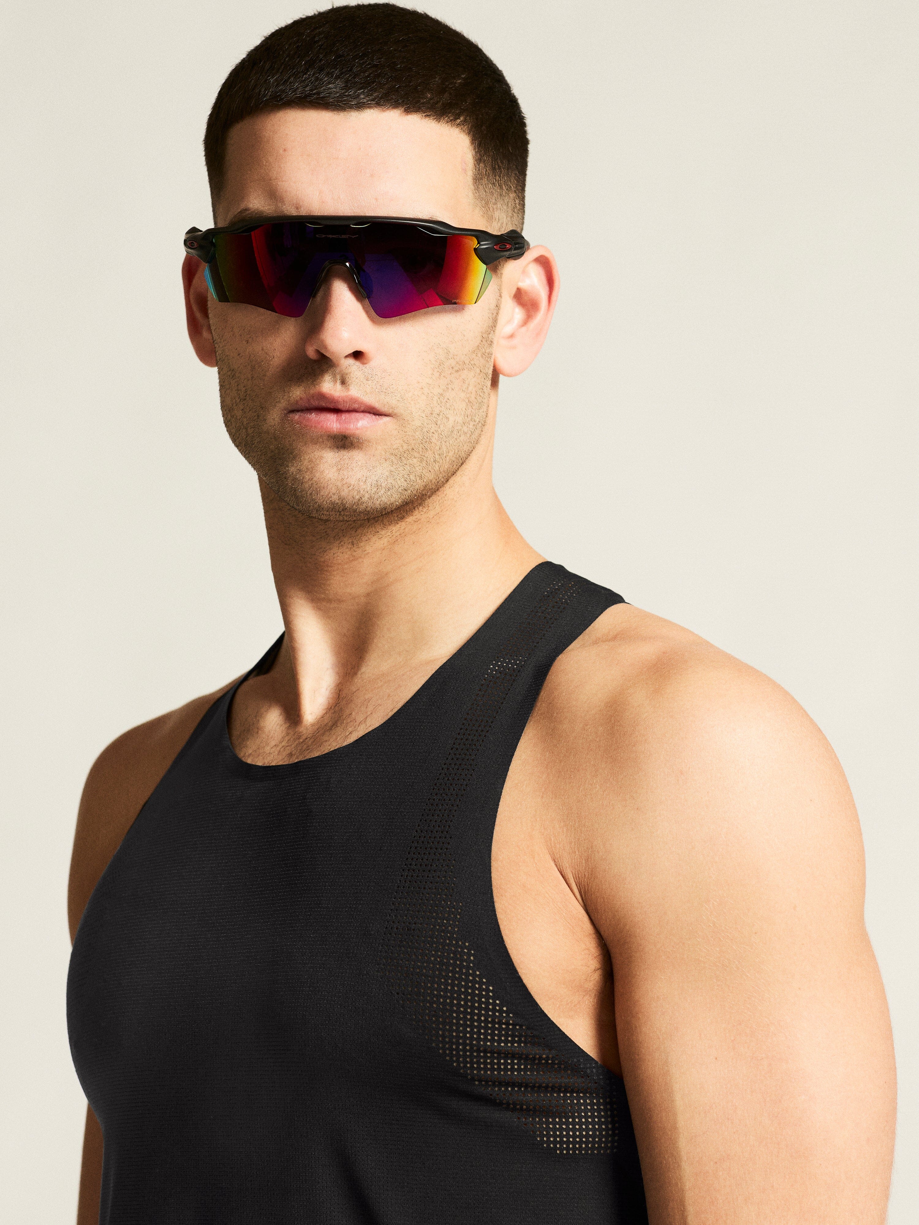 Men's Race Day Singlet 2 - Black - Image 3
