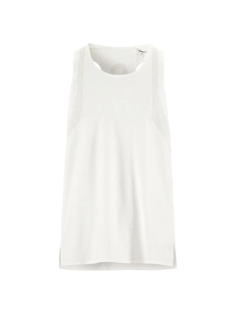 Men's Race Day Singlet 2 - White - Image 8