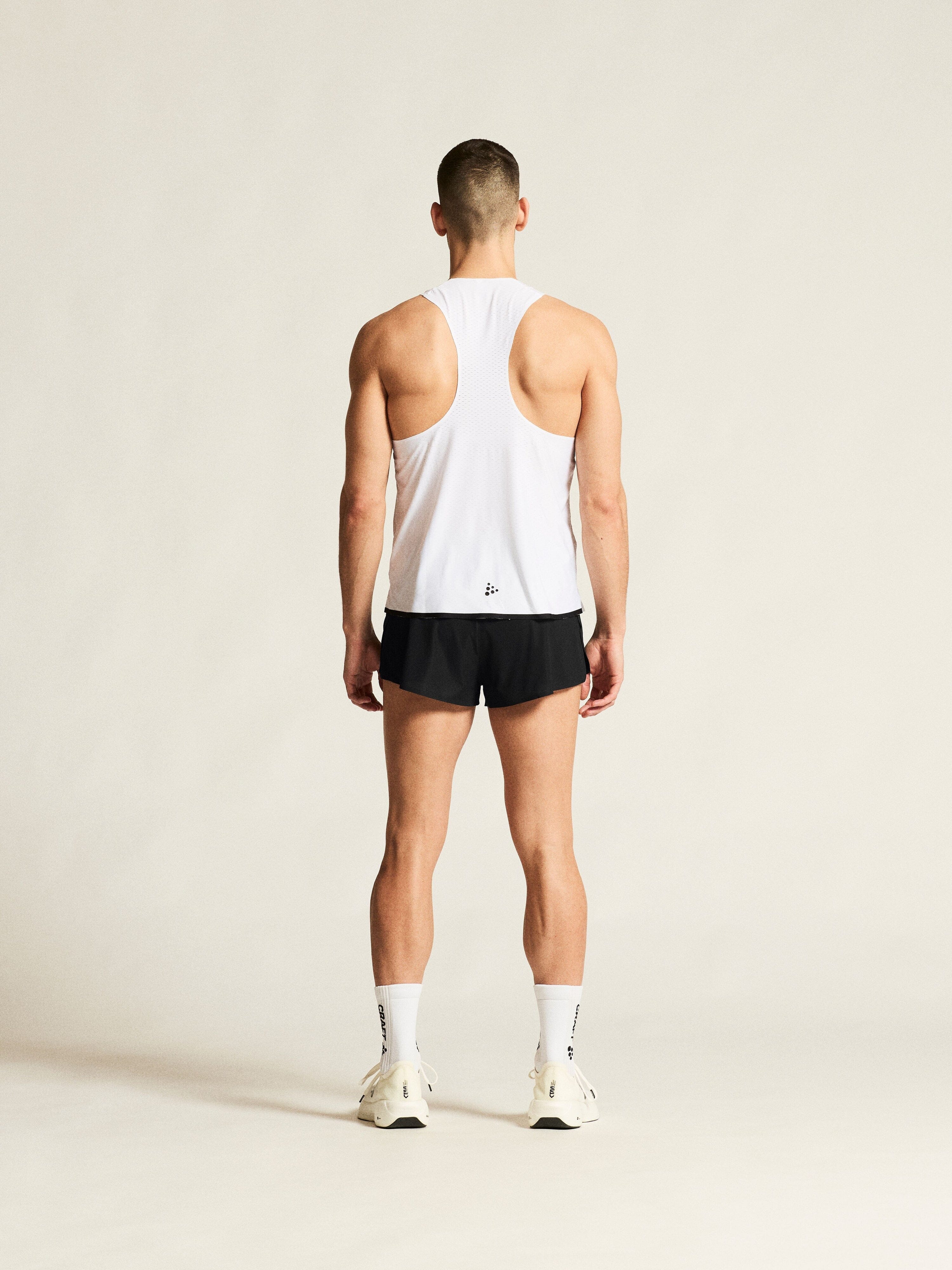 Men's Race Day Split Shorts - Black - Image 6