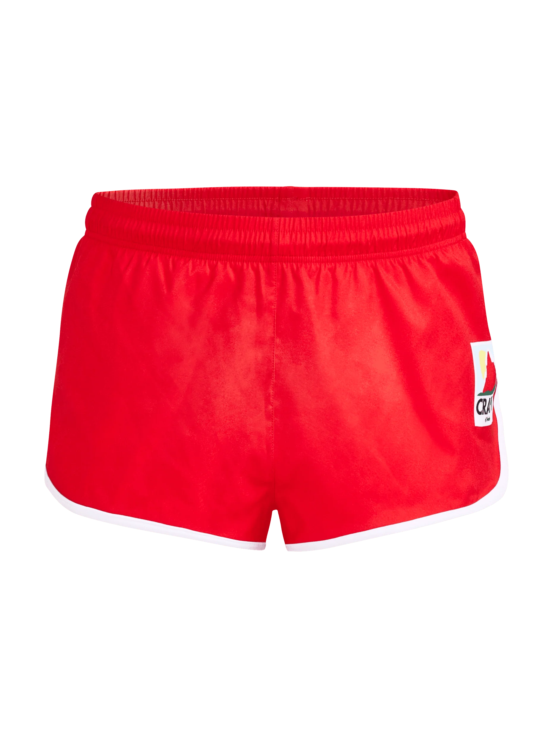 Men's Retro Elite Custom Woven Shorts - CAYENNE - Image 5