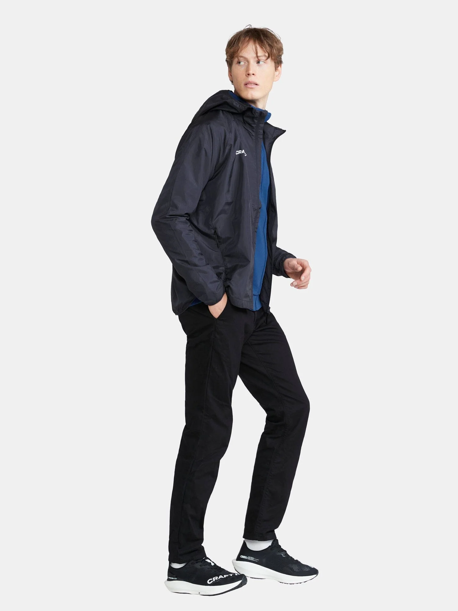 Men's Squad Wind Jacket - NAVY - Image 6