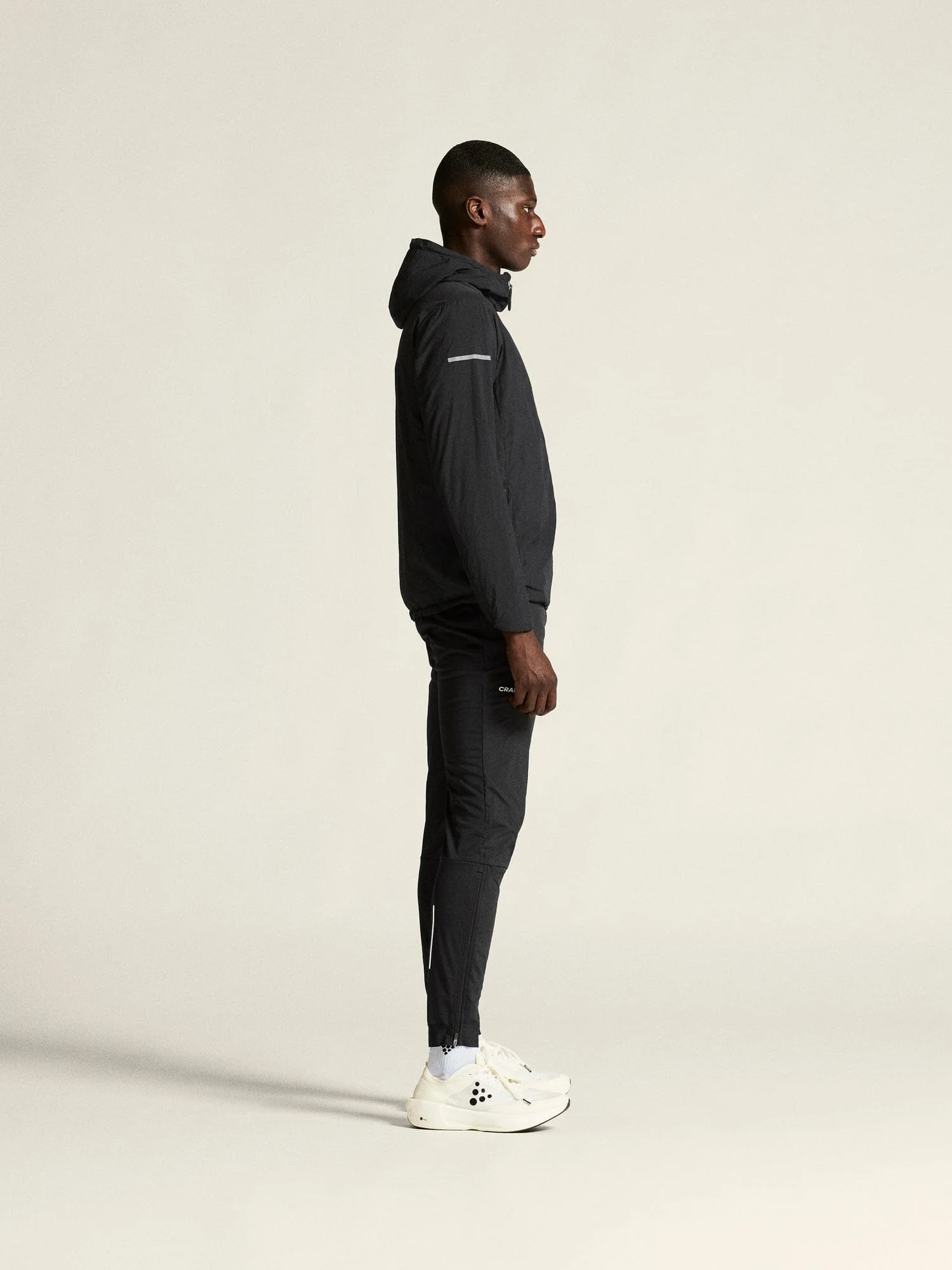 Men's SubZ Light Running Jacket - Black - Image 6