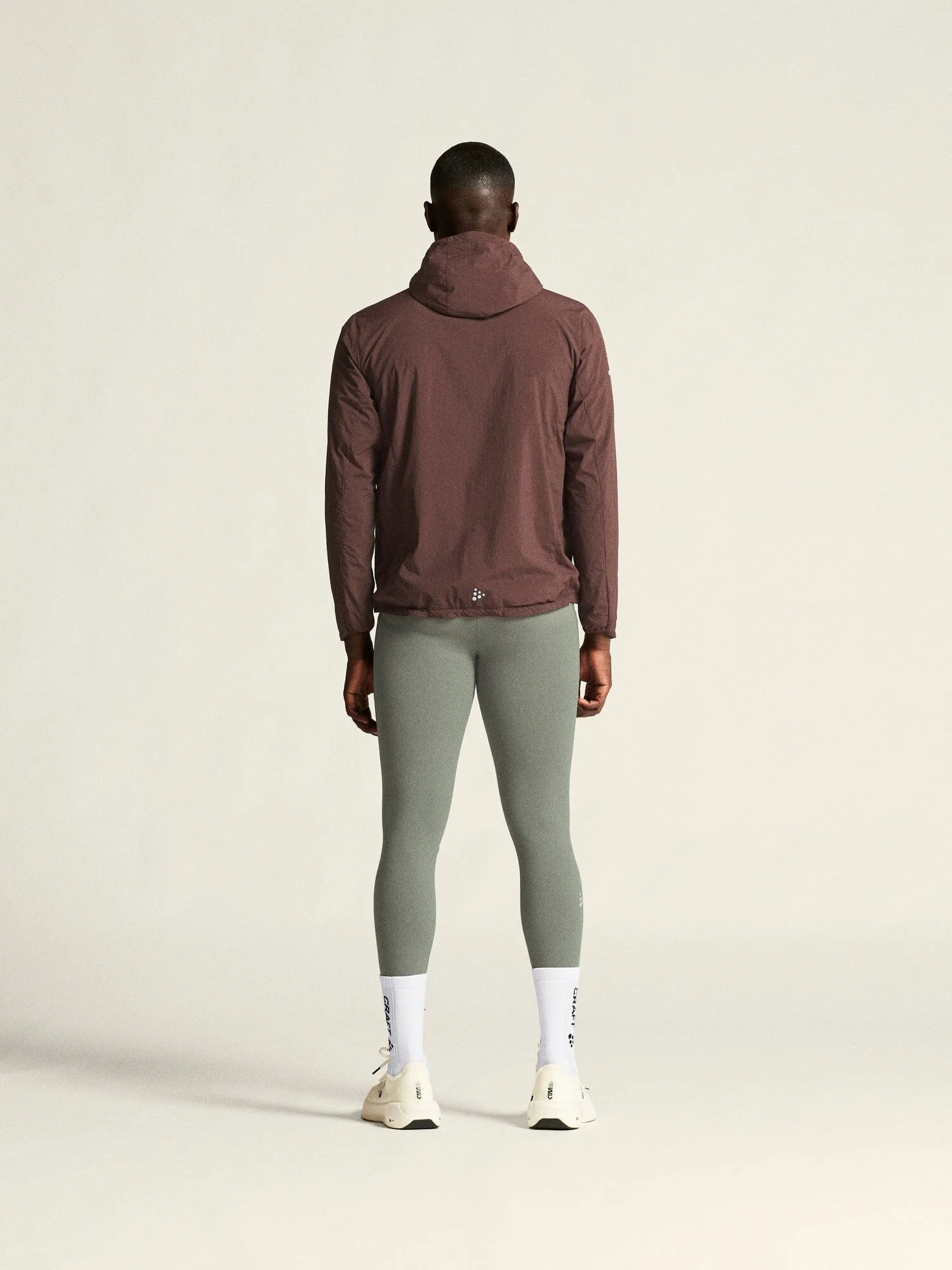Men's SubZ Light Running Jacket - Prune - Image 9