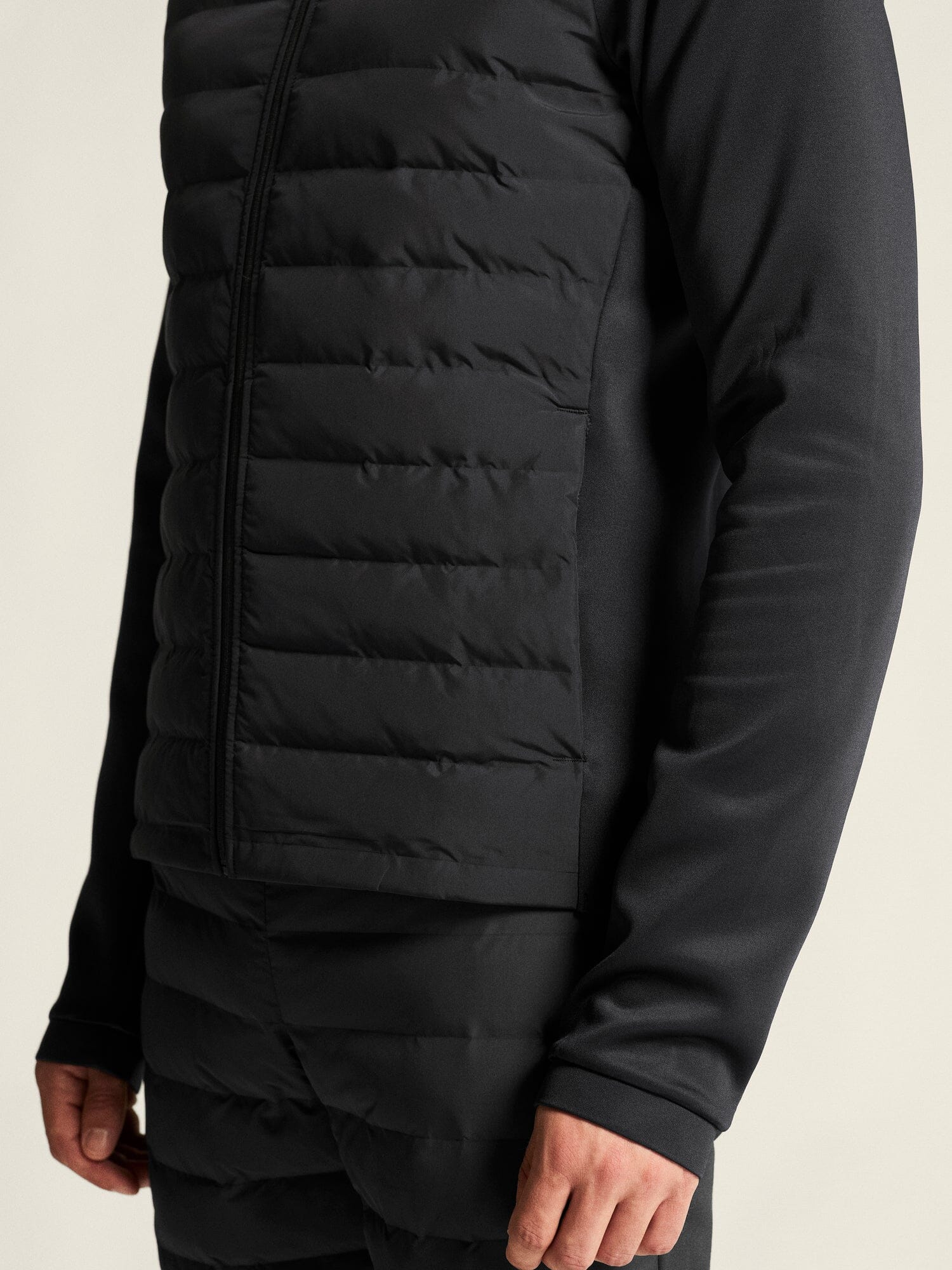 Men's SubZ Running Jacket 4 - Black - Image 4