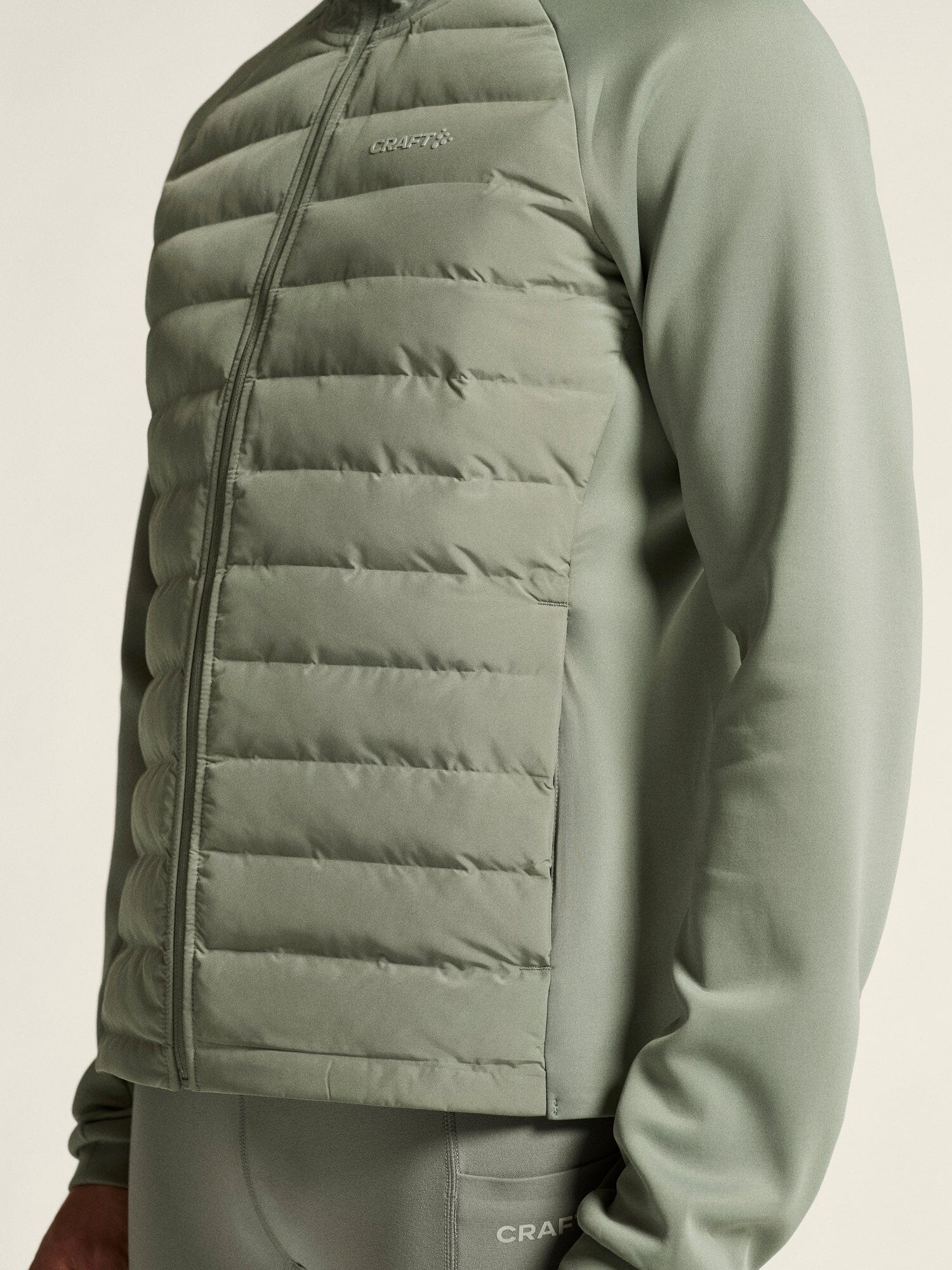 Men's SubZ Running Jacket 4 - Leaf - Image 3