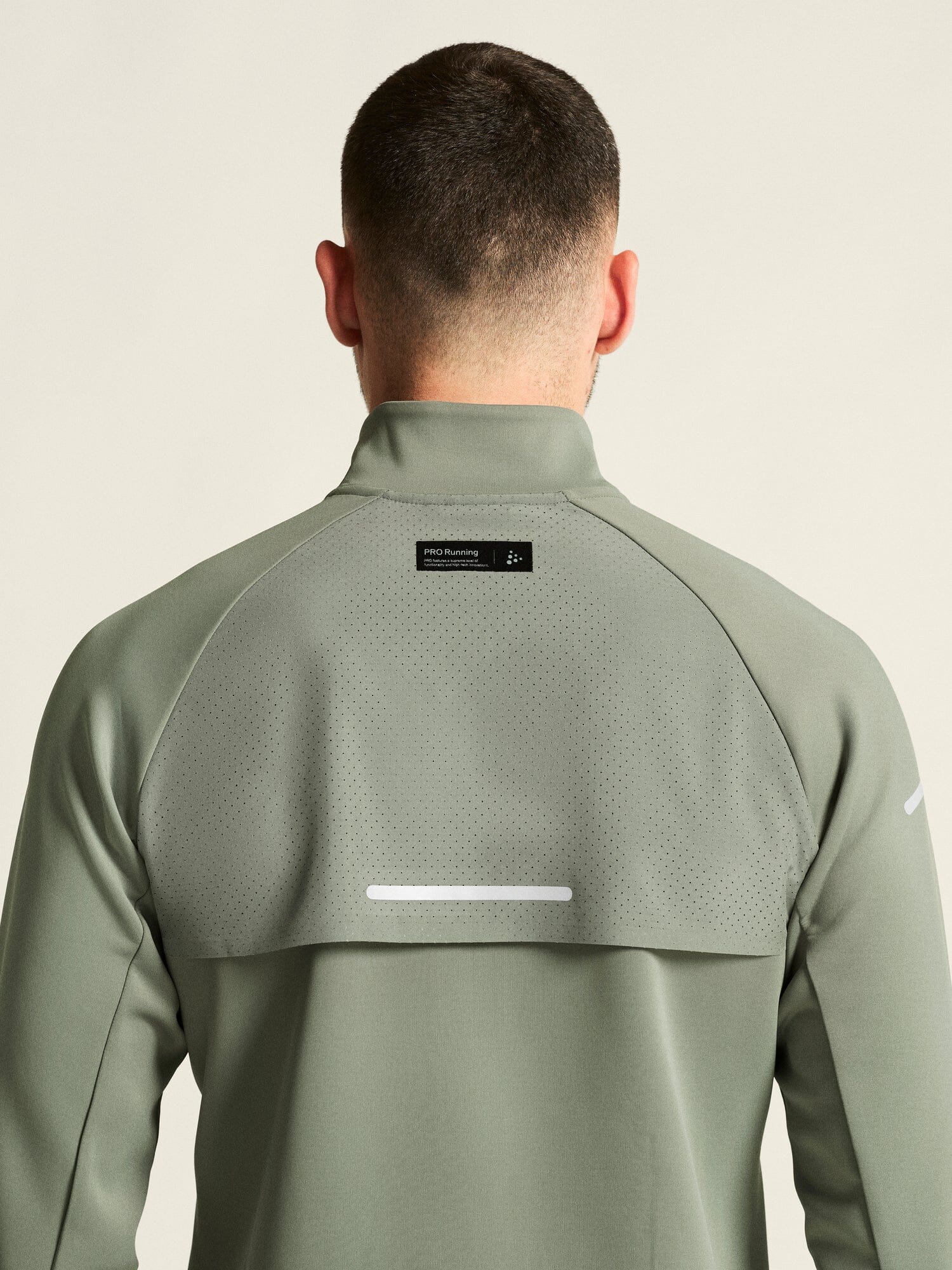 Men's SubZ Running Jacket 4 - Leaf - Image 4