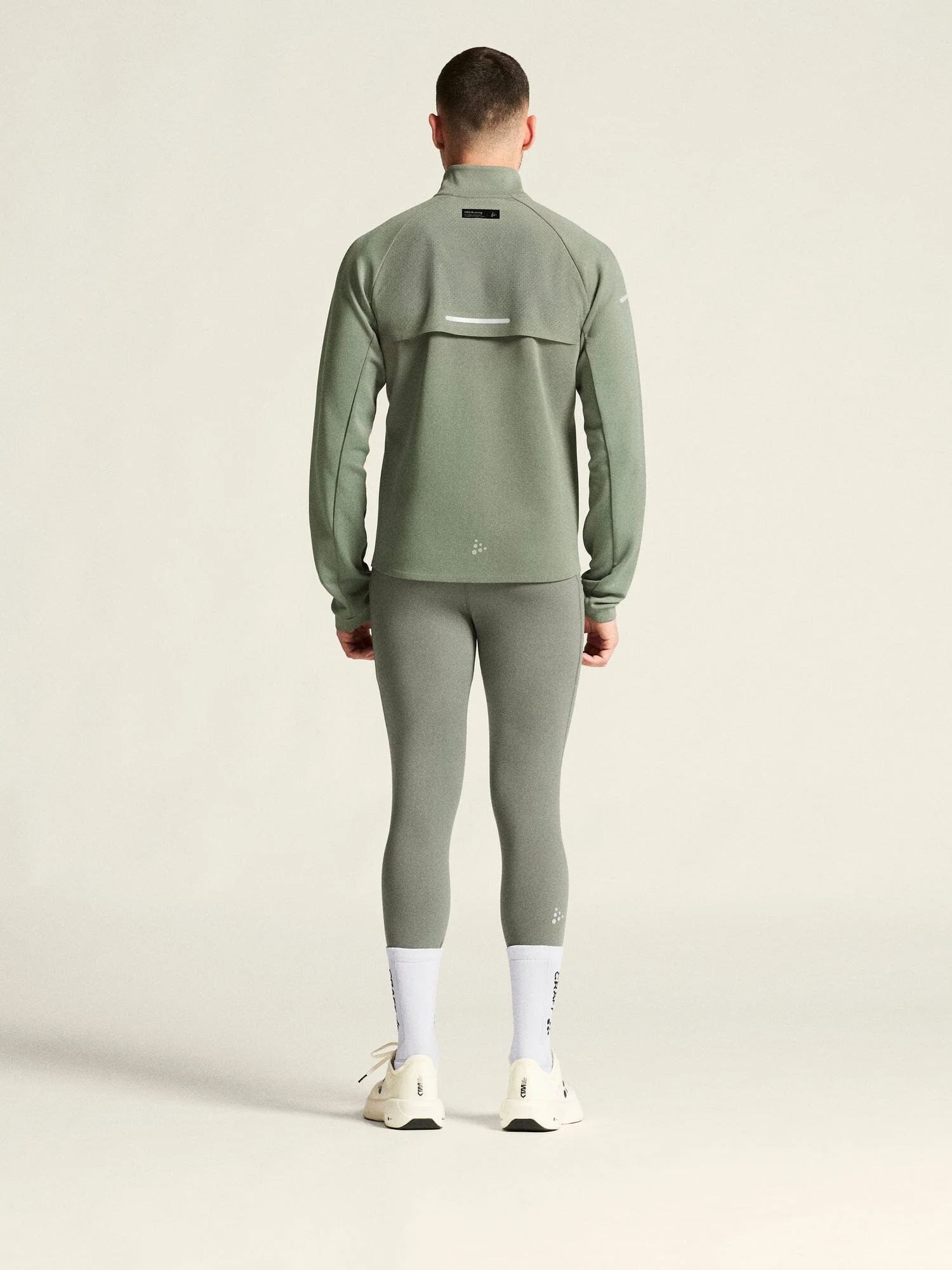 Men's SubZ Running Jacket 4 - Leaf - Image 6