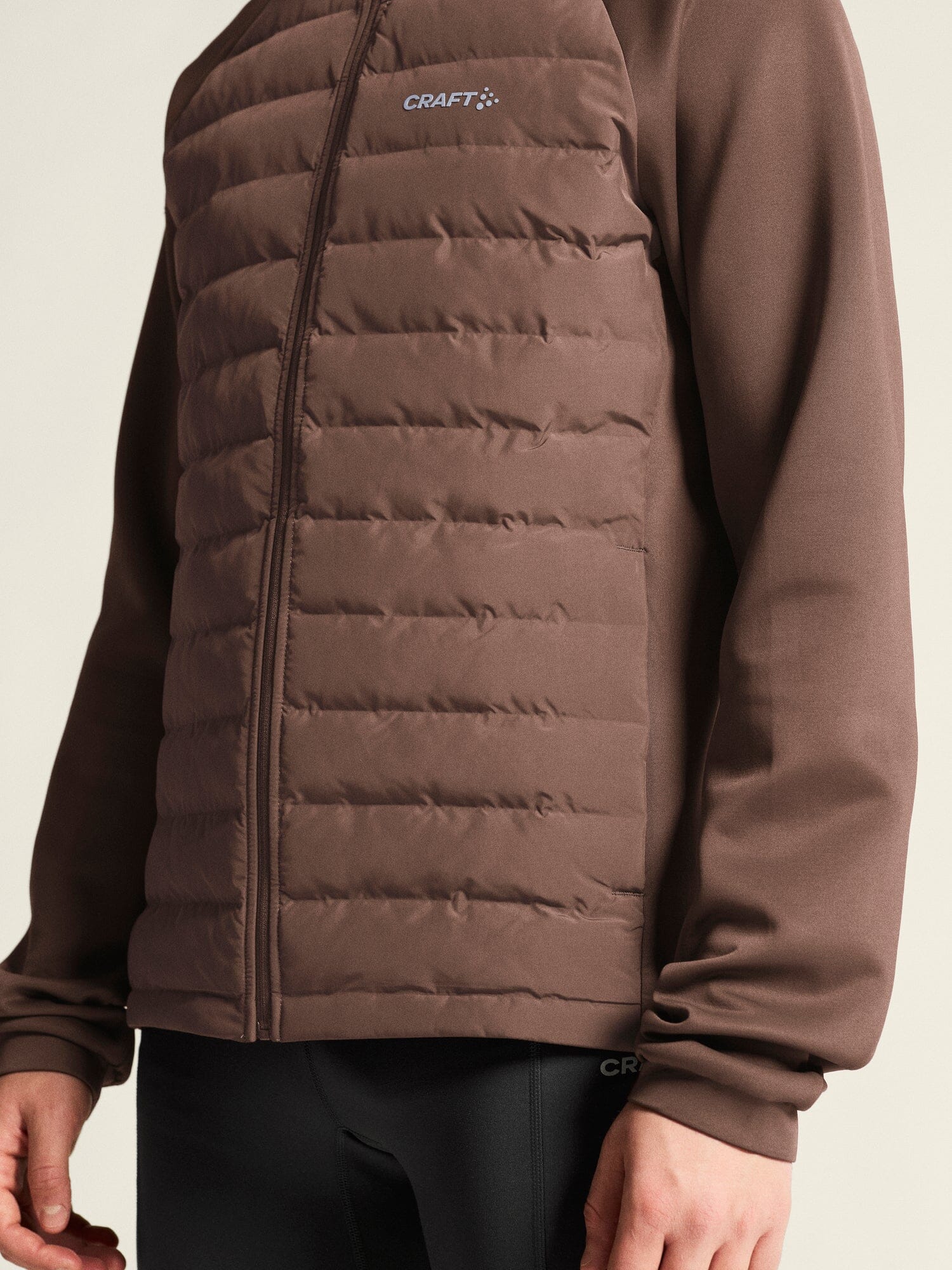 Men's SubZ Running Jacket 4 - Prune - Image 4