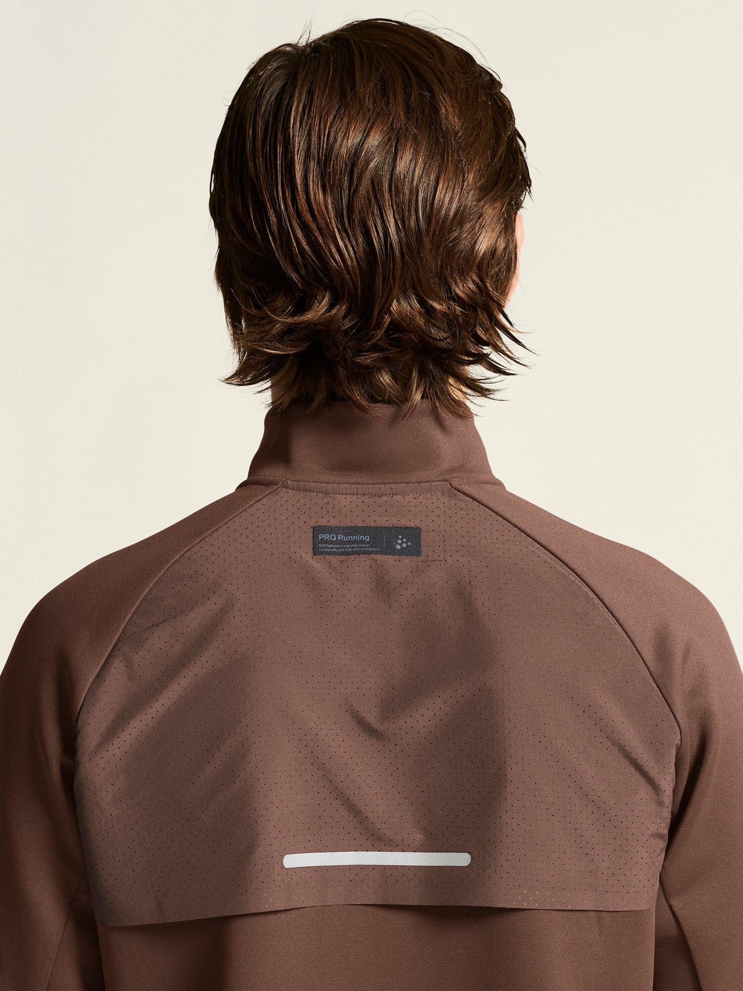 Men's SubZ Running Jacket 4 - Prune - Image 5