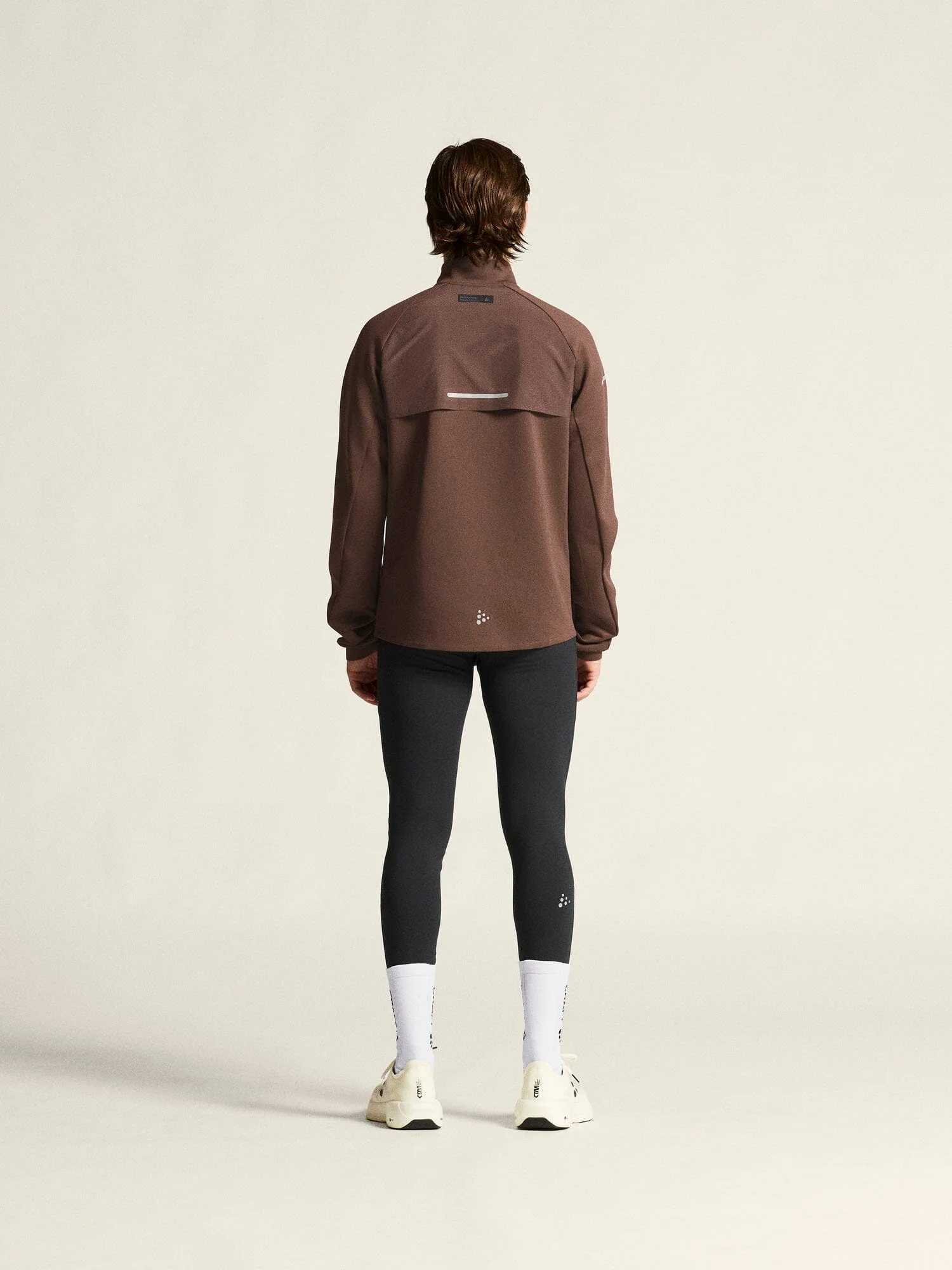 Men's SubZ Running Jacket 4 - Prune - Image 7