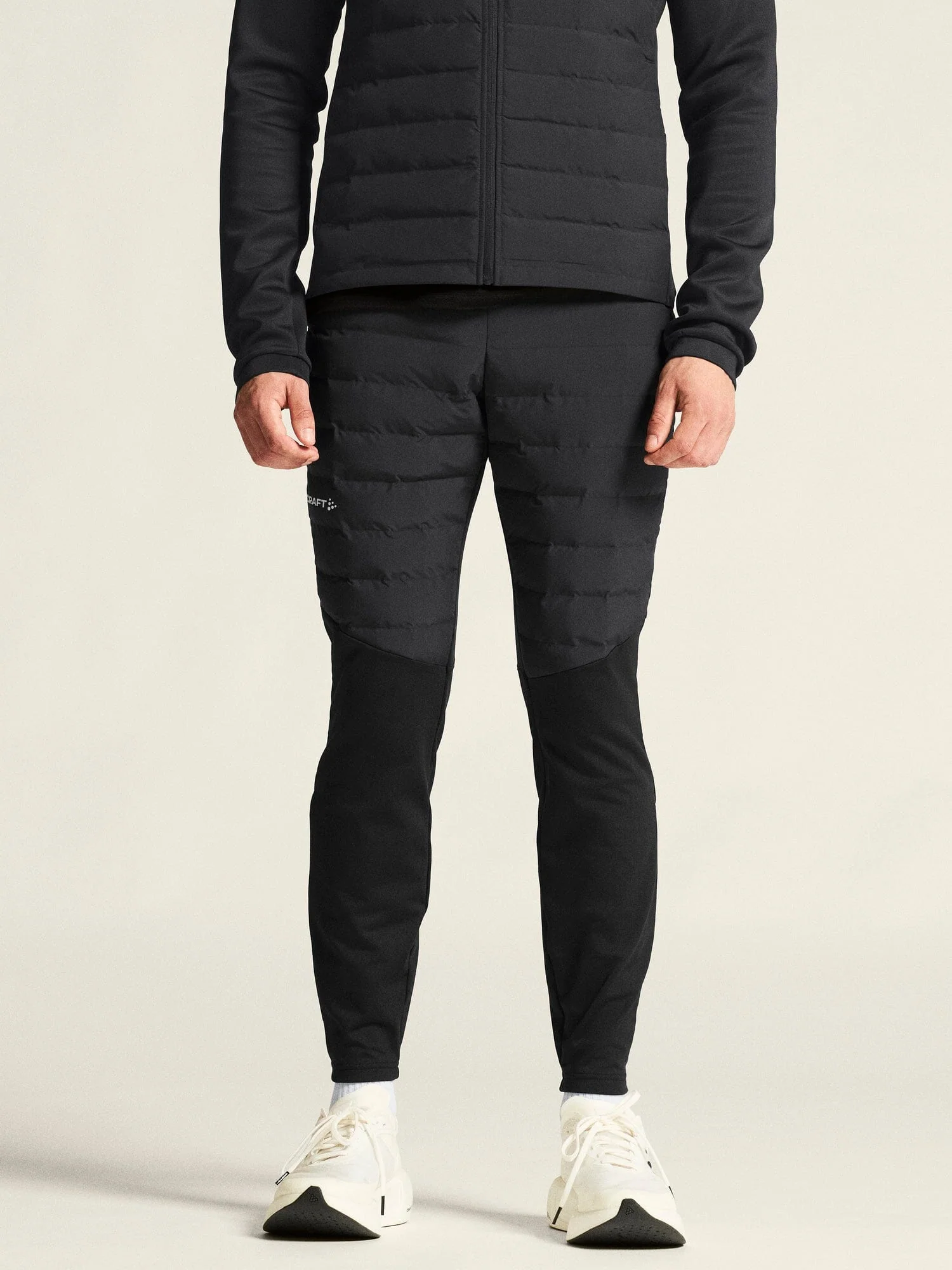 Men's SubZ Running Tights 3 - Black - Image 2