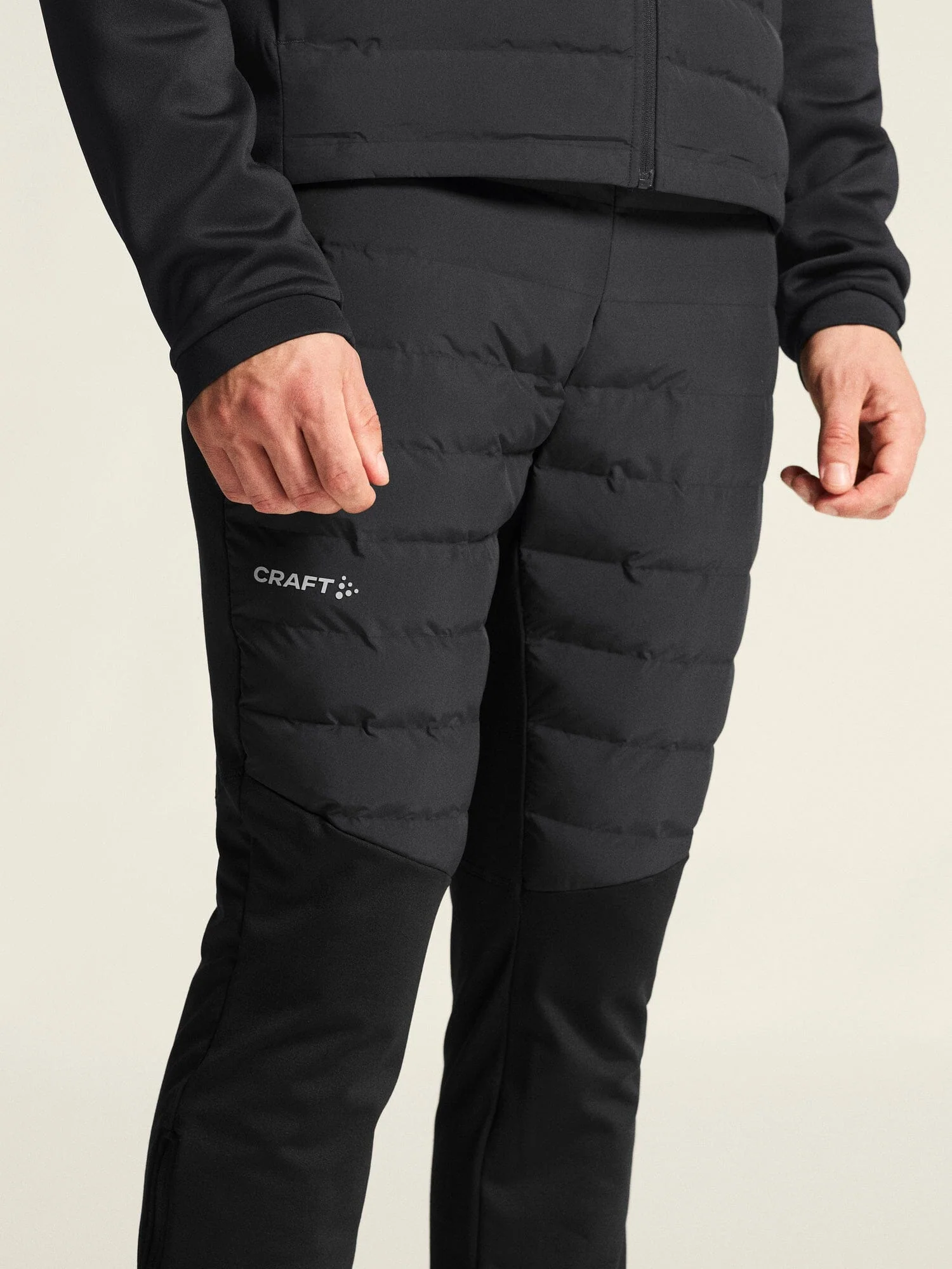 Men's SubZ Running Tights 3 - Black - Image 3