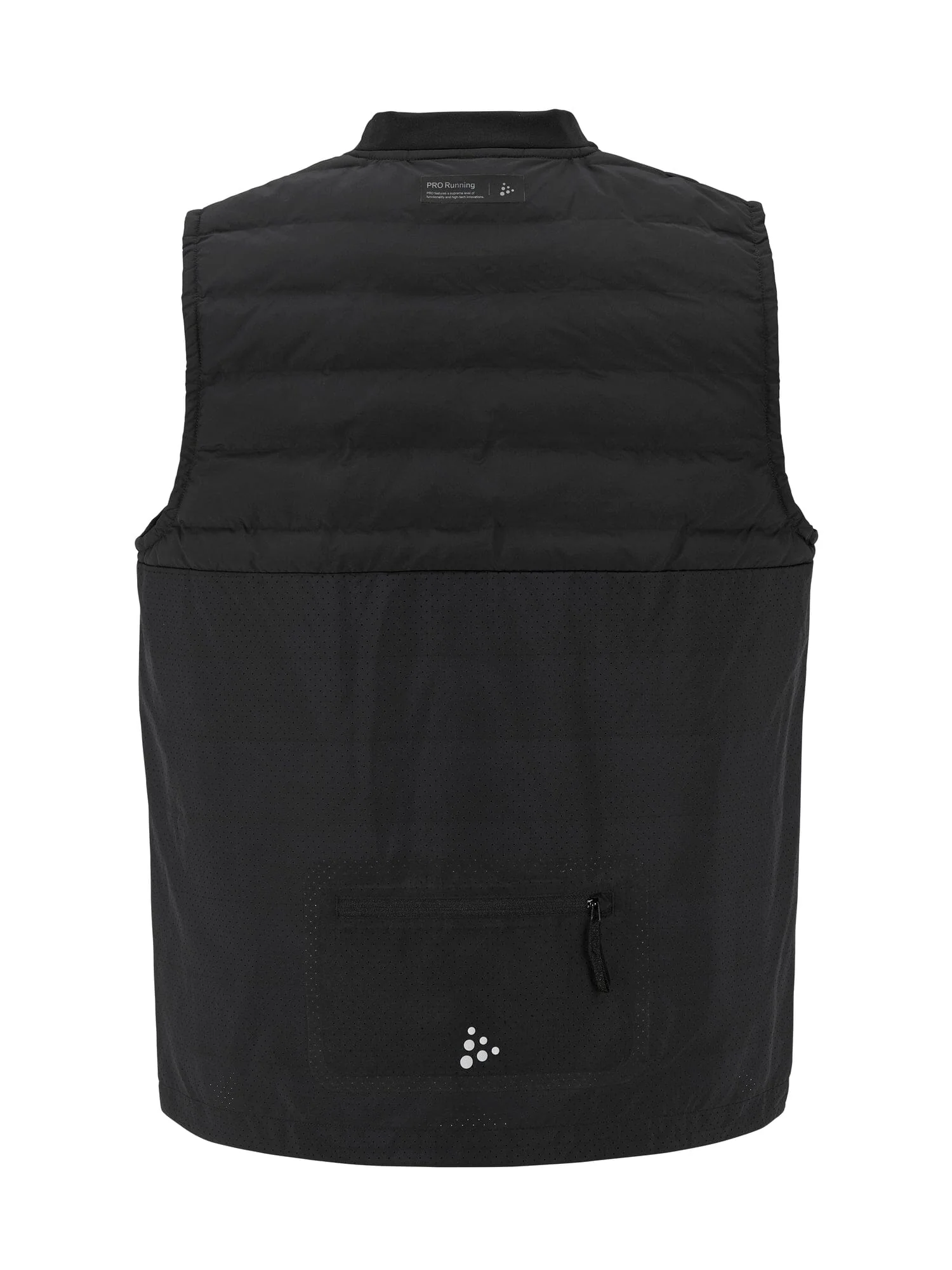 Men's SubZ Running Vest 4 - Black - Image 9