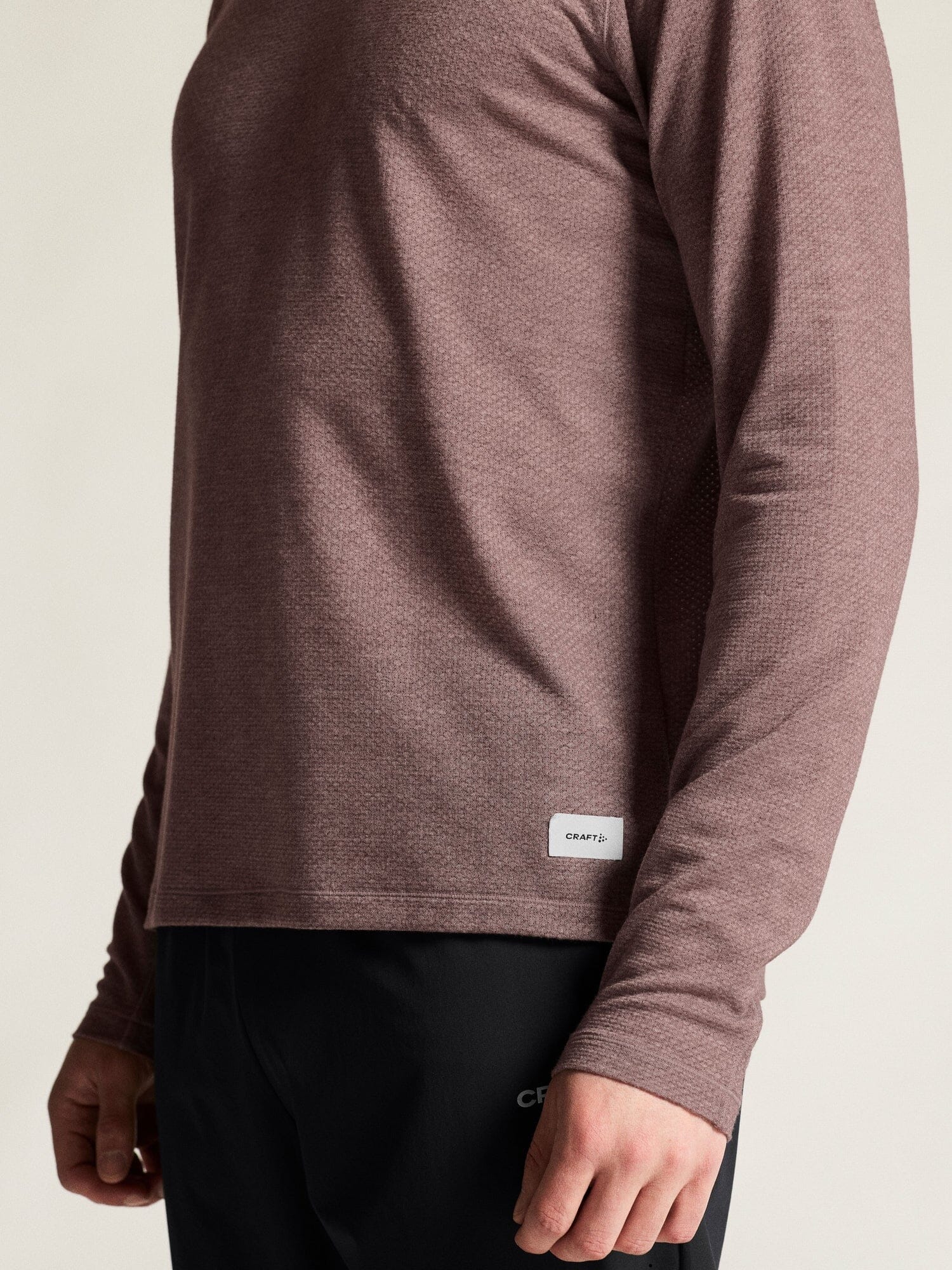 Men's Thermal Mesh CN - Flint Melange - Image 4