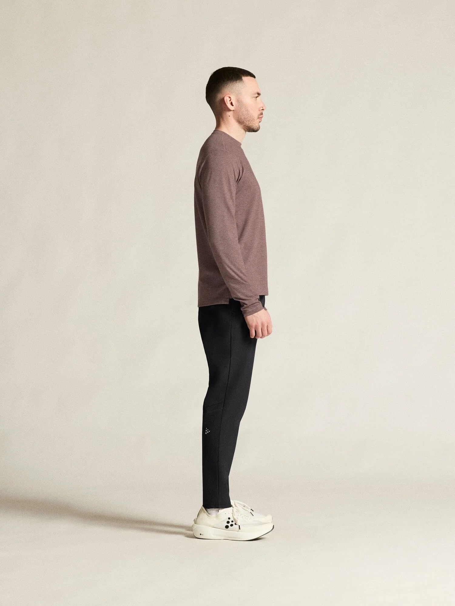 Men's Thermal Mesh CN - Flint Melange - Image 5