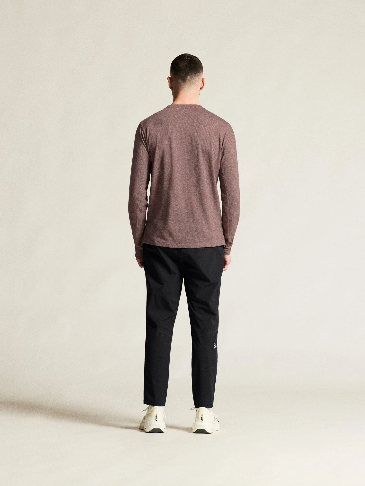 Men's Thermal Mesh CN - Flint Melange - Image 6