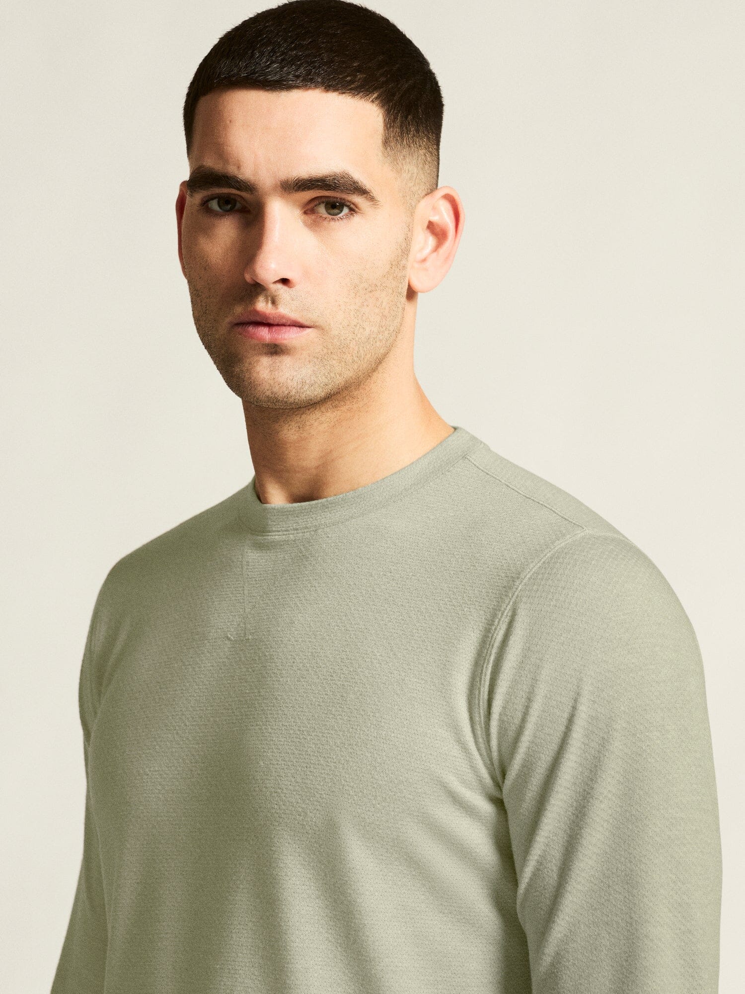 Men's Thermal Mesh CN - Pigeon Melange - Image 3