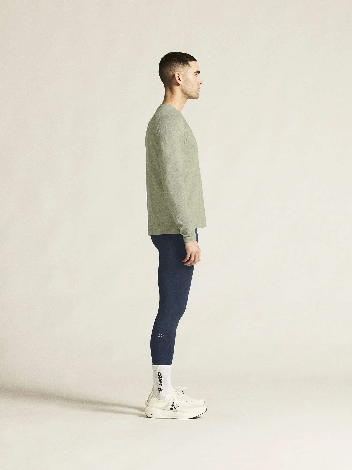 Men's Thermal Mesh CN - Pigeon Melange - Image 5