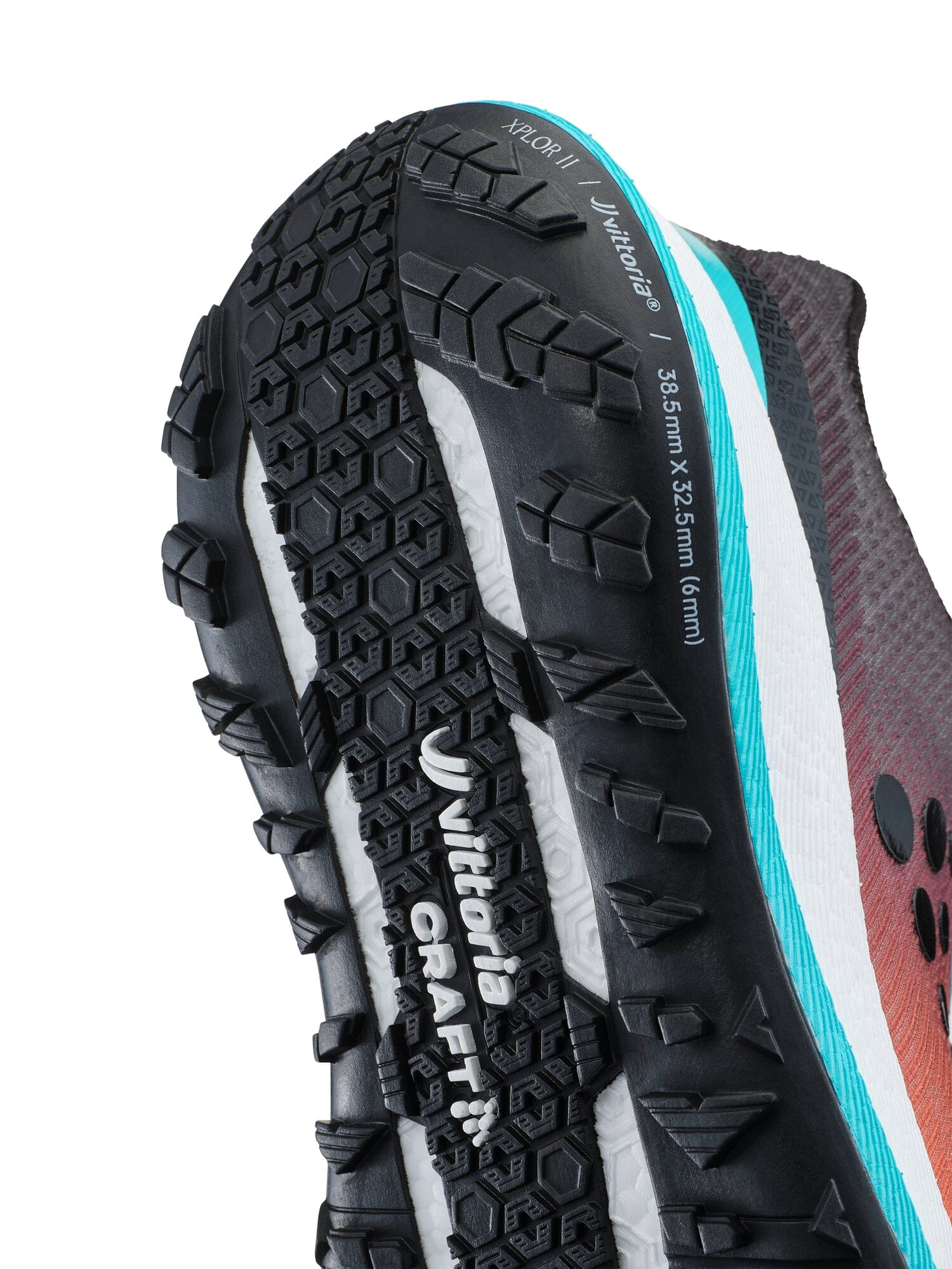 Men's Xplor 2 Running Shoe - Flourange/Contrast Black - Image 4