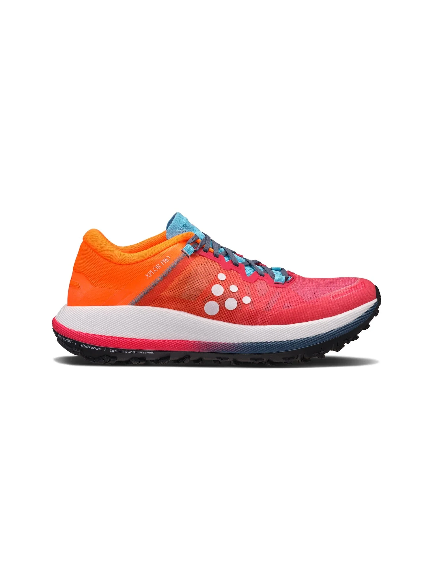 Men's Xplor Pro Running Shoe - Flourange/Cosmo
