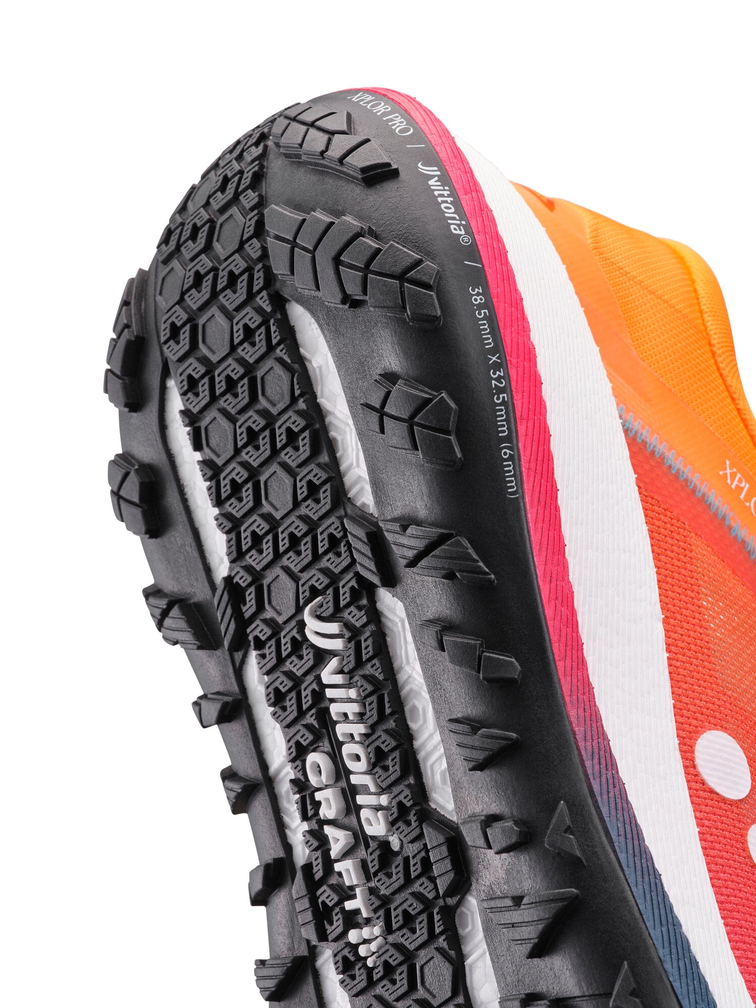 Men's Xplor Pro Running Shoe - Flourange/Cosmo - Image 4