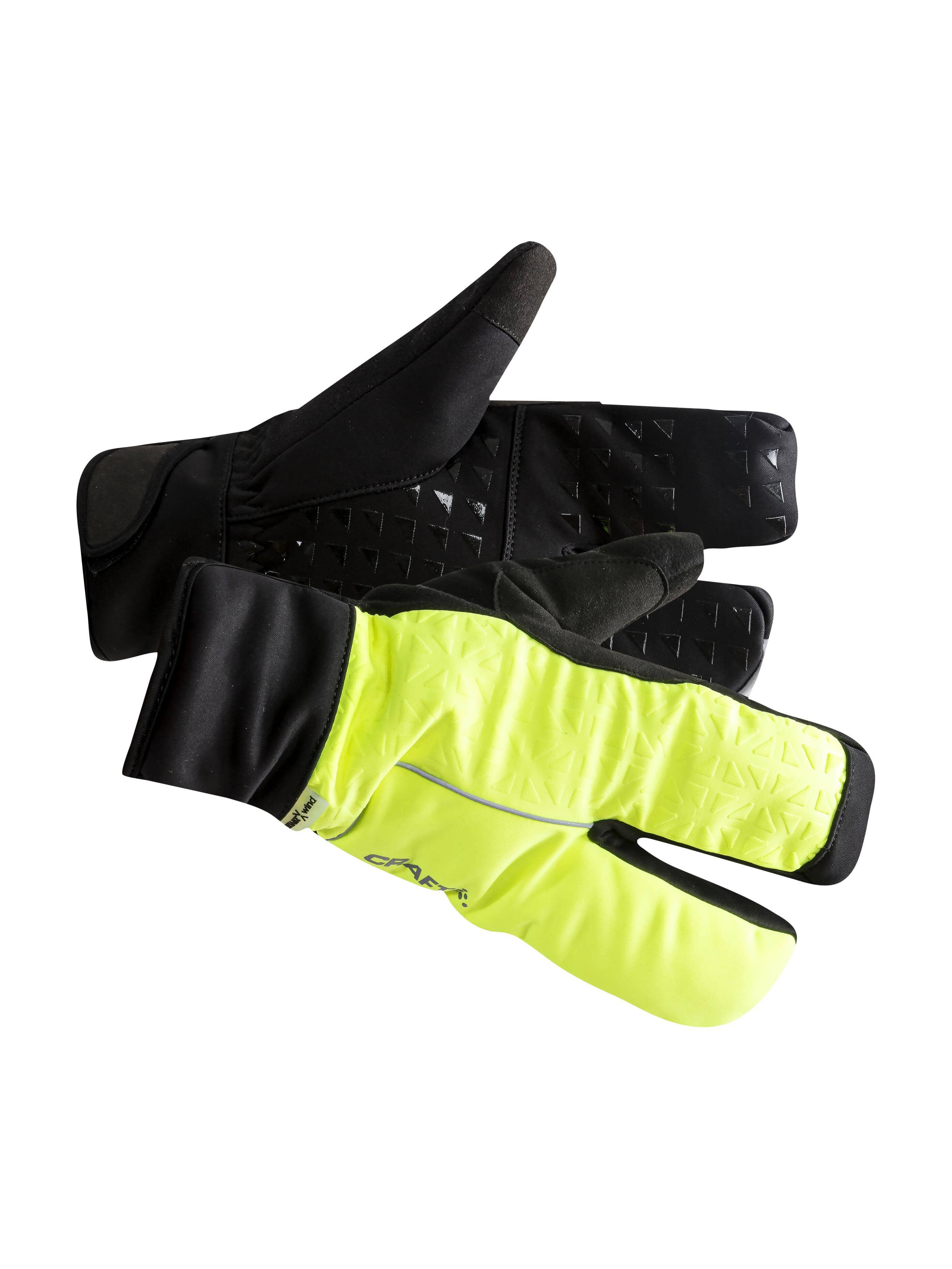 Siberian 2.0 Split Finger Glove - SILVER/BLACK - Image 3