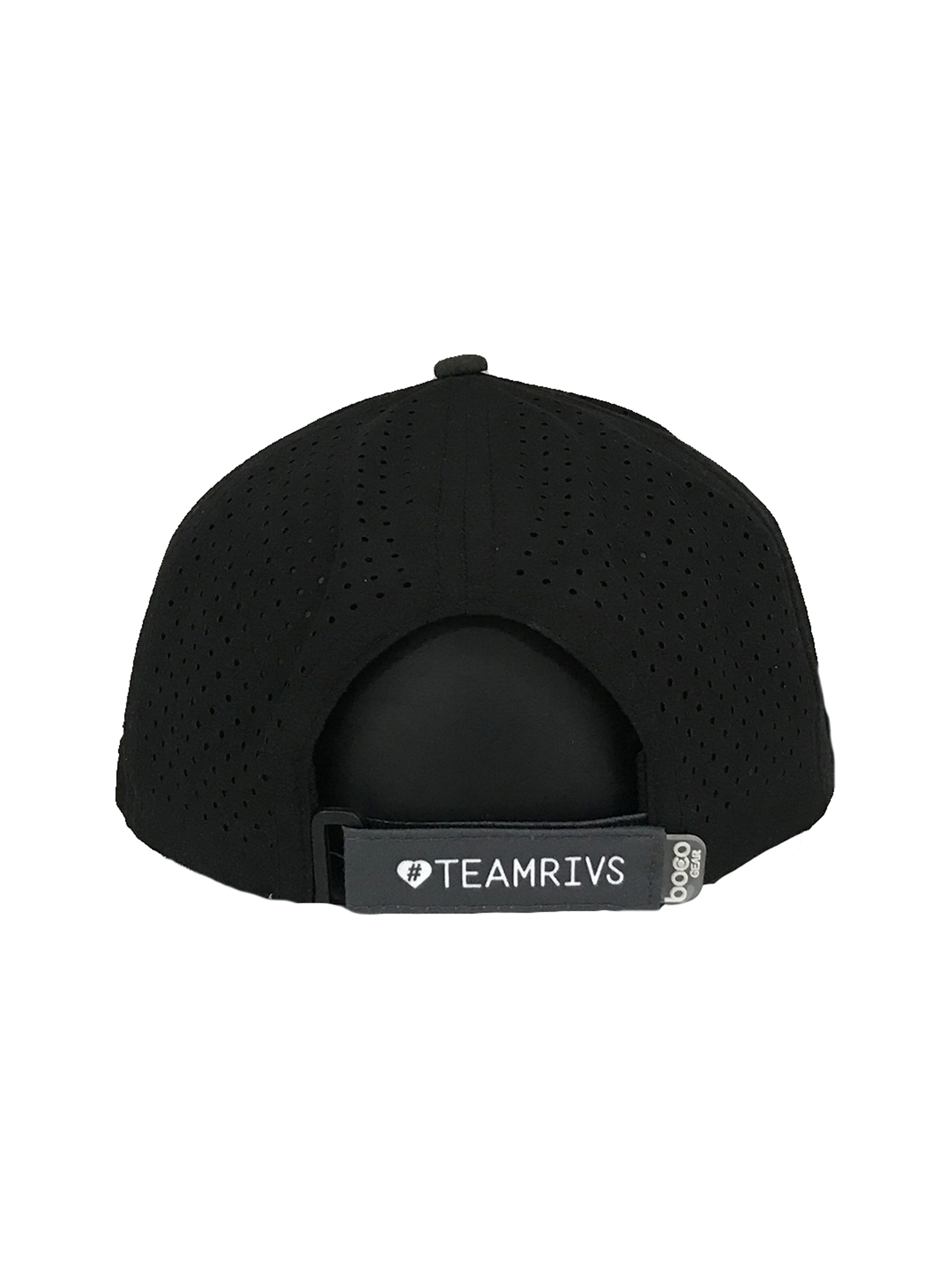 Team Rivs Trucker Hat - Black/Black - Image 4