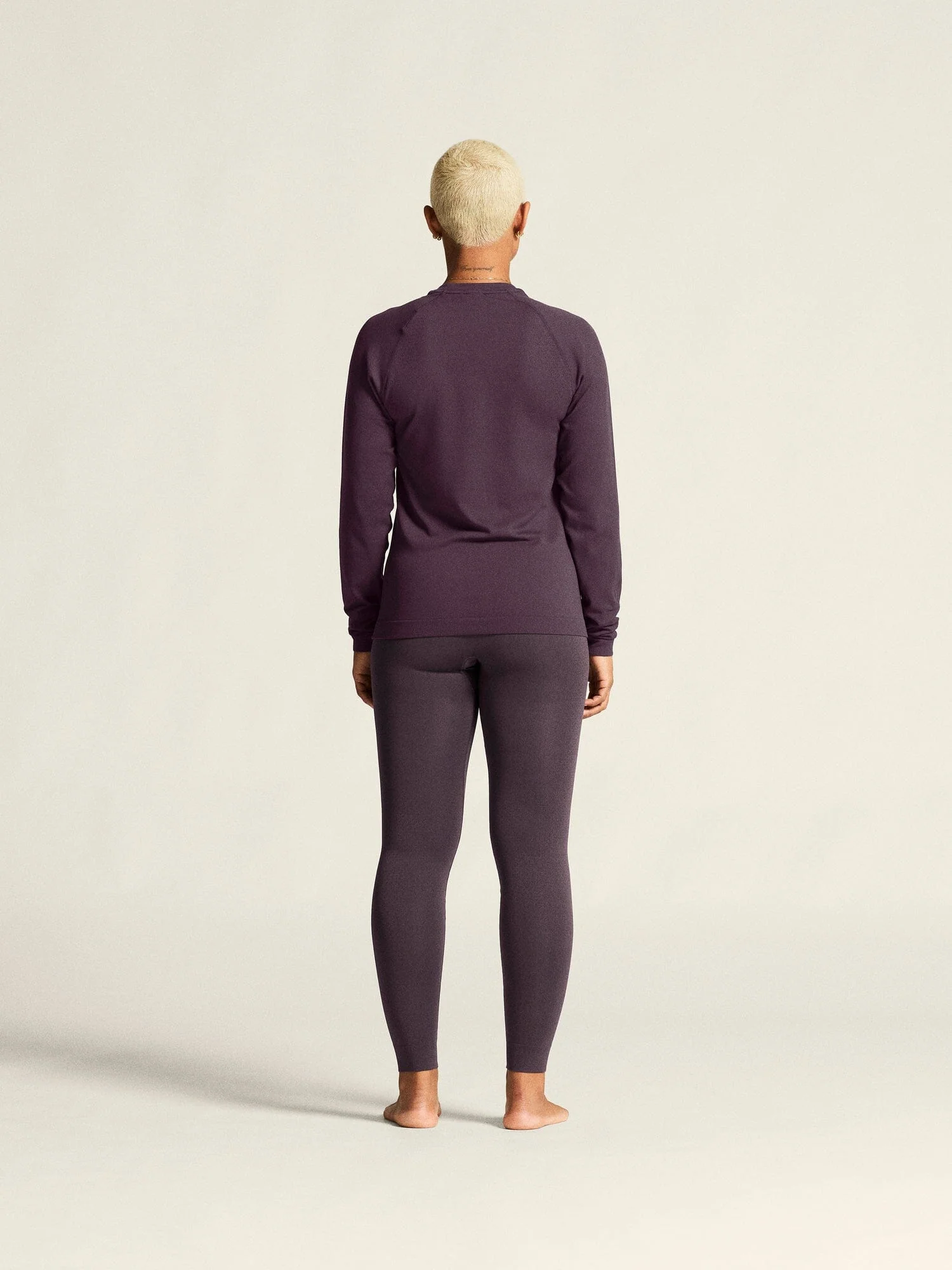 Women's Active Comfort LS 2 - DK Plum - Image 6