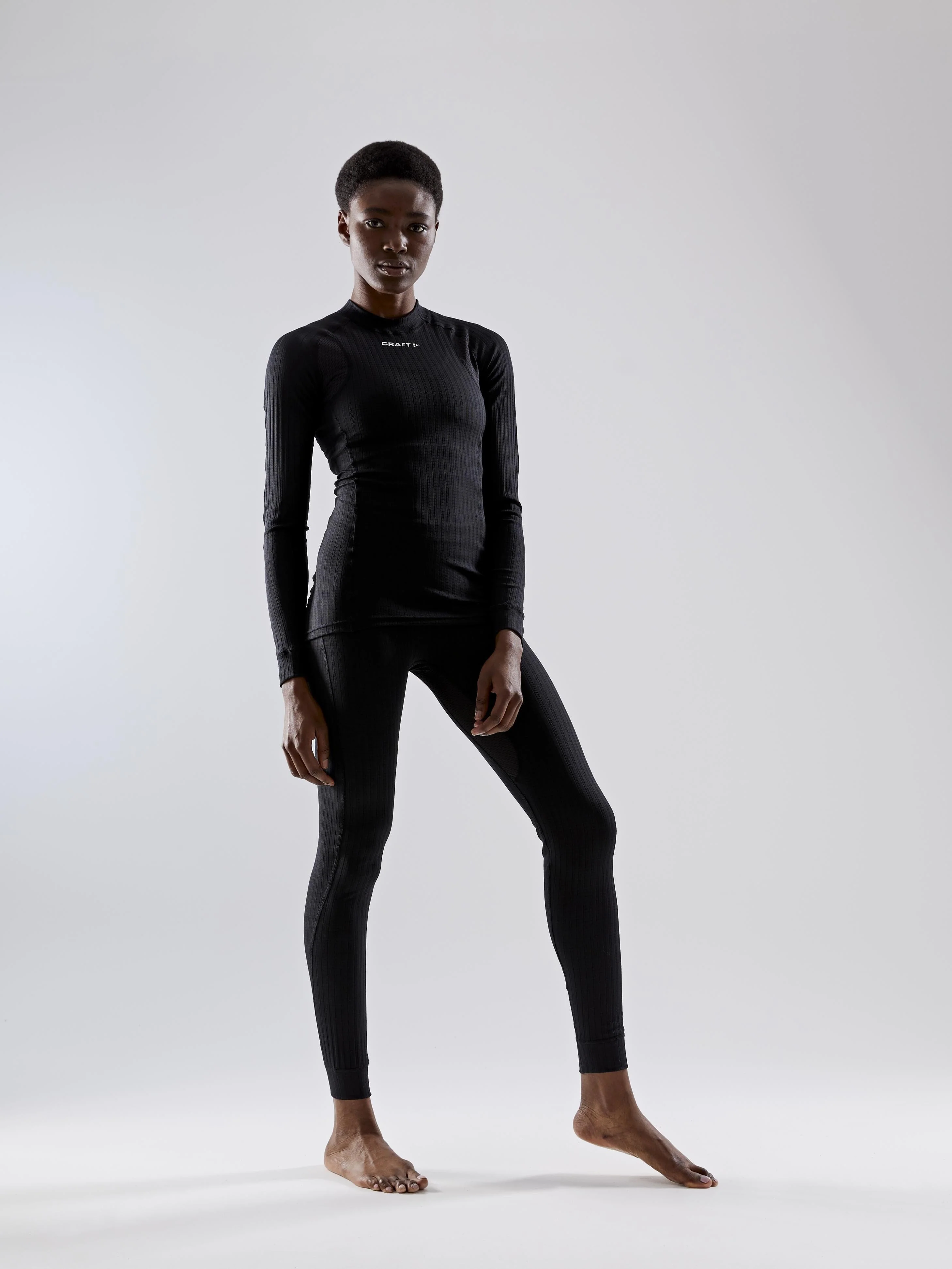 Women's Active Extreme X CN LS - Black - Image 3