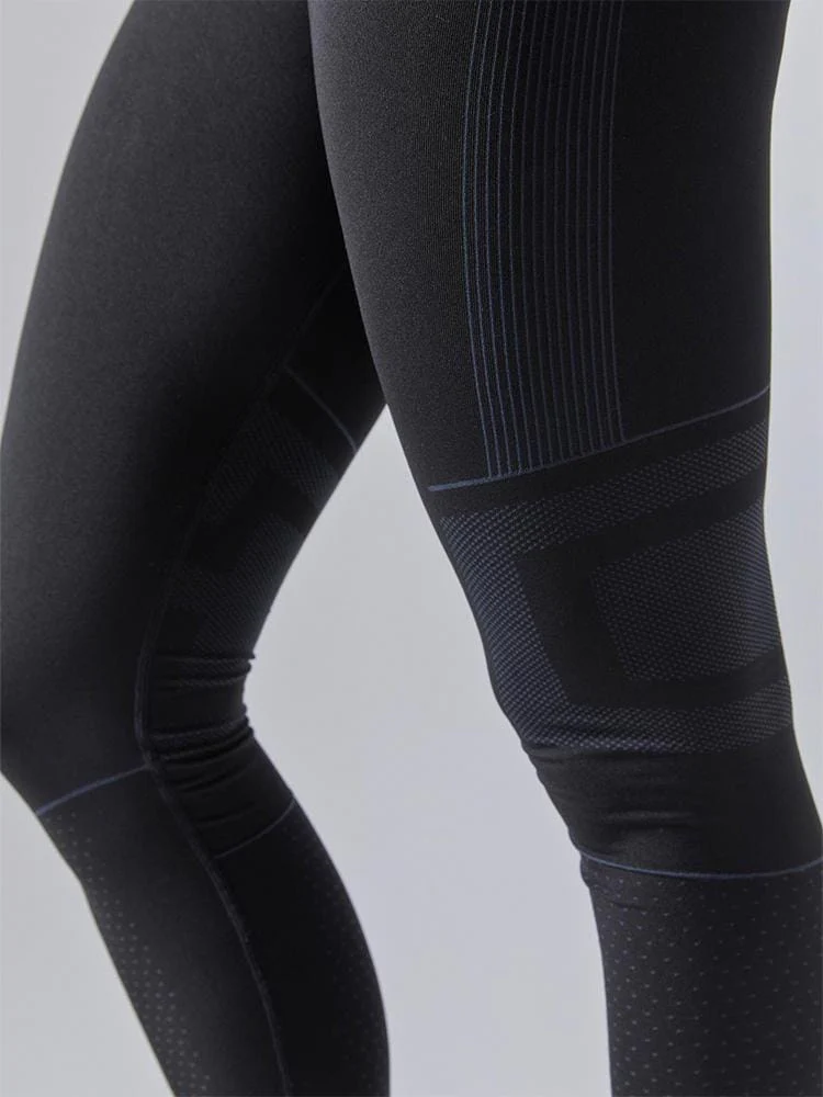 Women's Active Intensity Baselayer Pants - BLACK/ASPHALT - Image 3