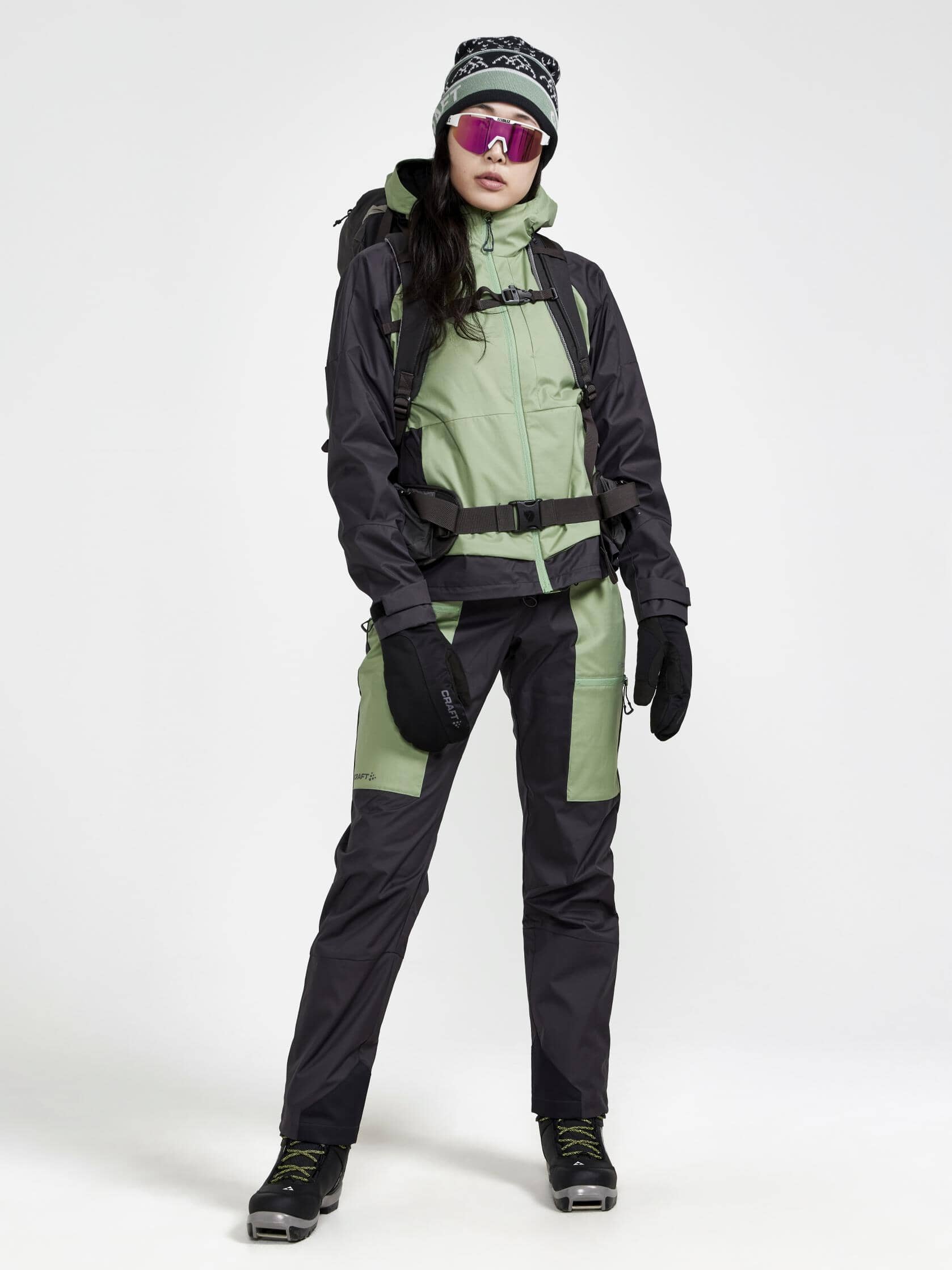 Women's ADV Backcountry Jacket - JADE-SLATE - Image 2
