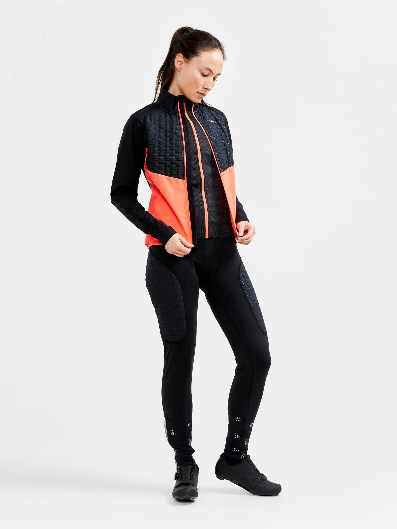 Women's ADV Bike SubZ Lumen Bib Tights - Black - Image 7