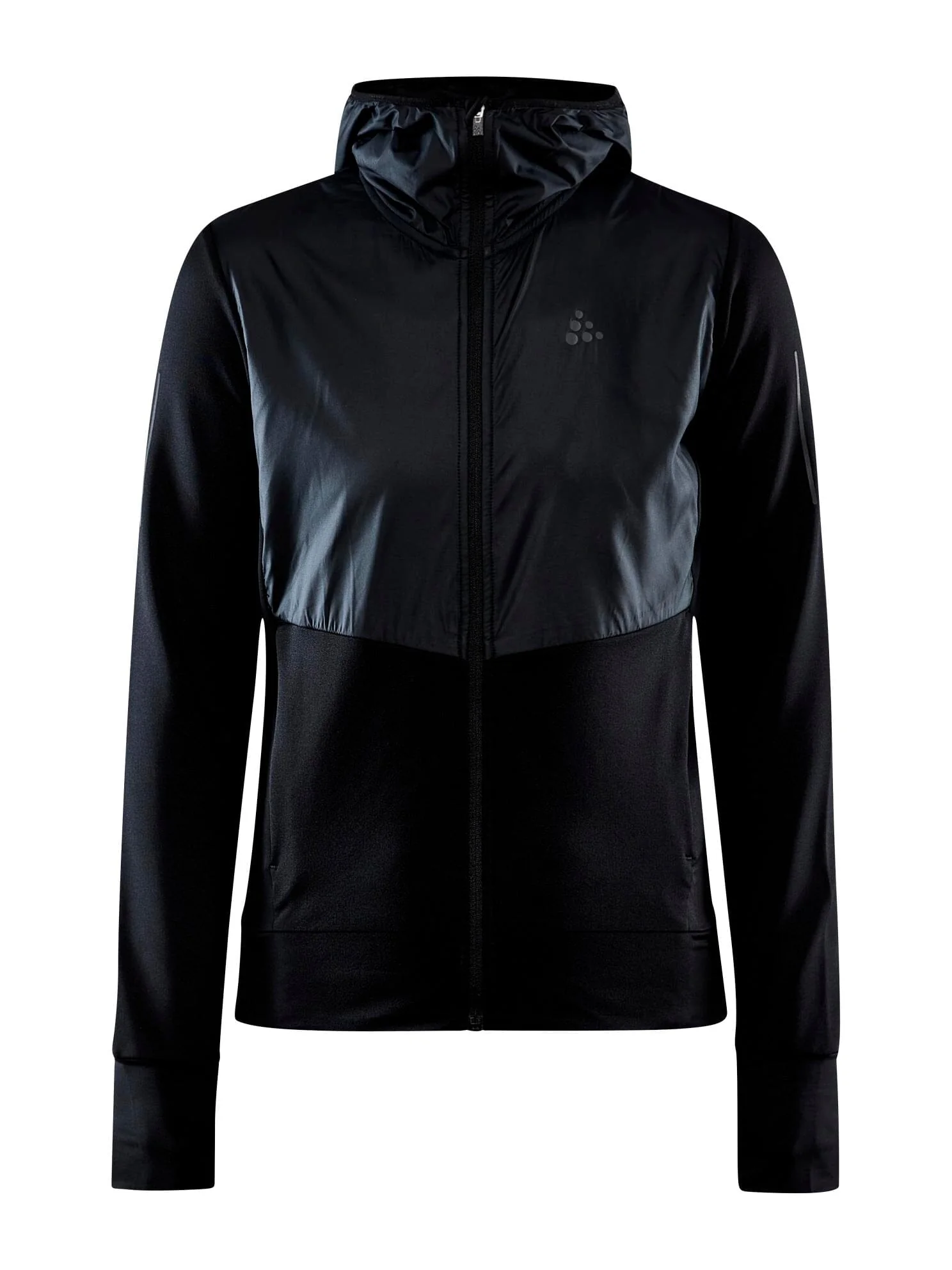 Women's ADV Charge Jersey Hood Jacket - Black - Image 7