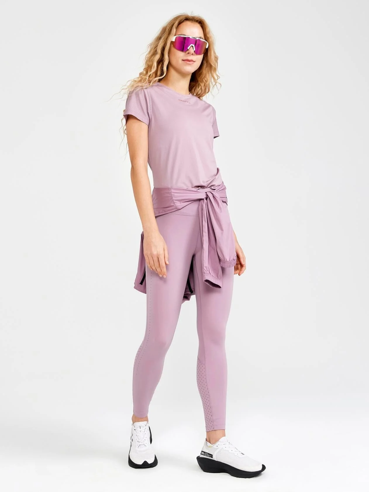 Women's ADV Charge Perforated Tights - GERBERA - Image 6