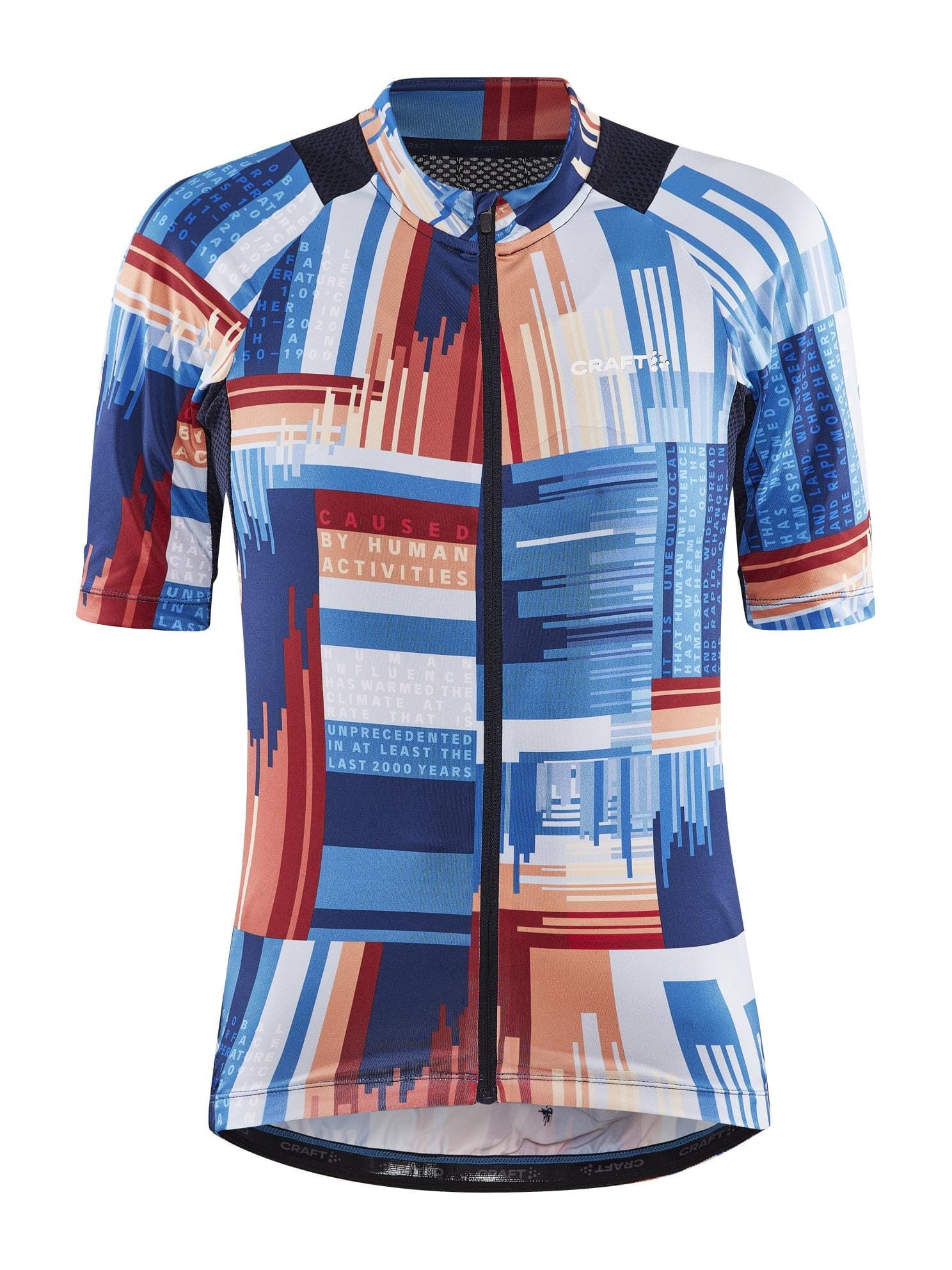 Women's ADV Endur Graphic Cycling Jersey - BLAZE/MULTI - Image 8
