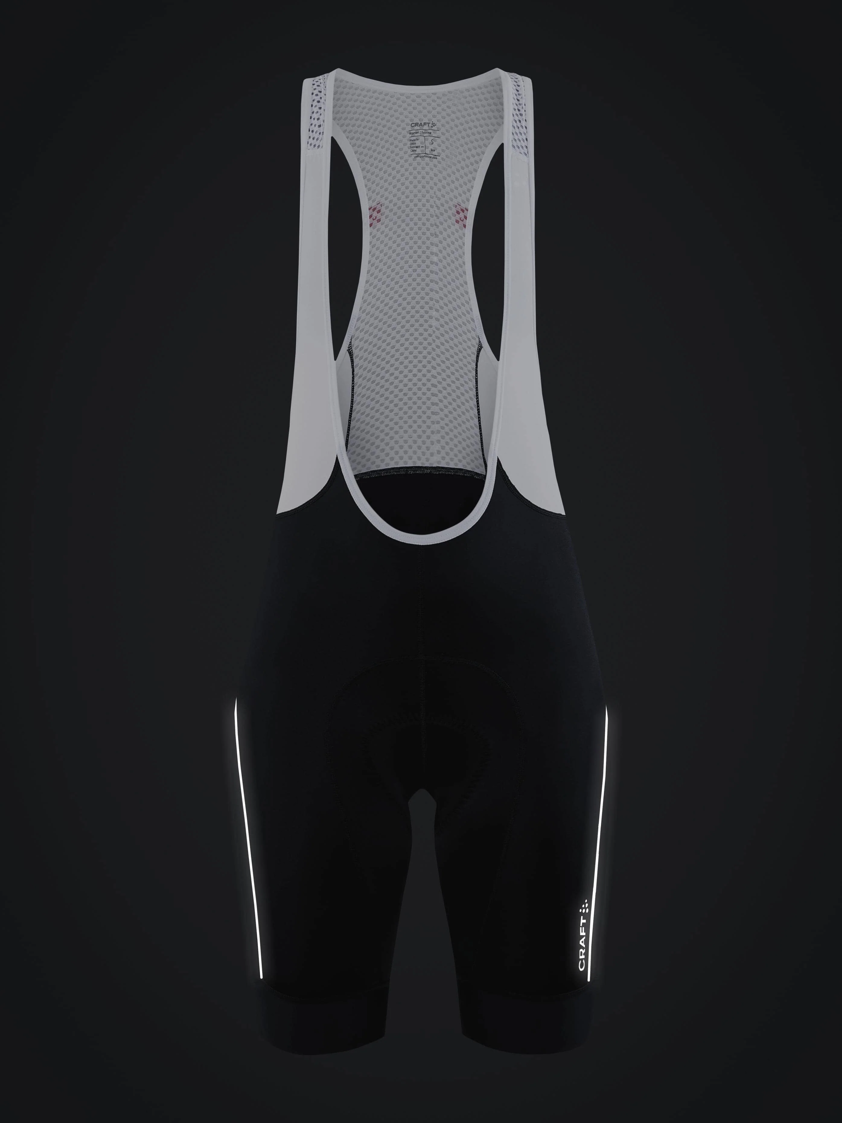 Women's ADV Endur Lumen Cycling Bib Shorts - Black - Image 7