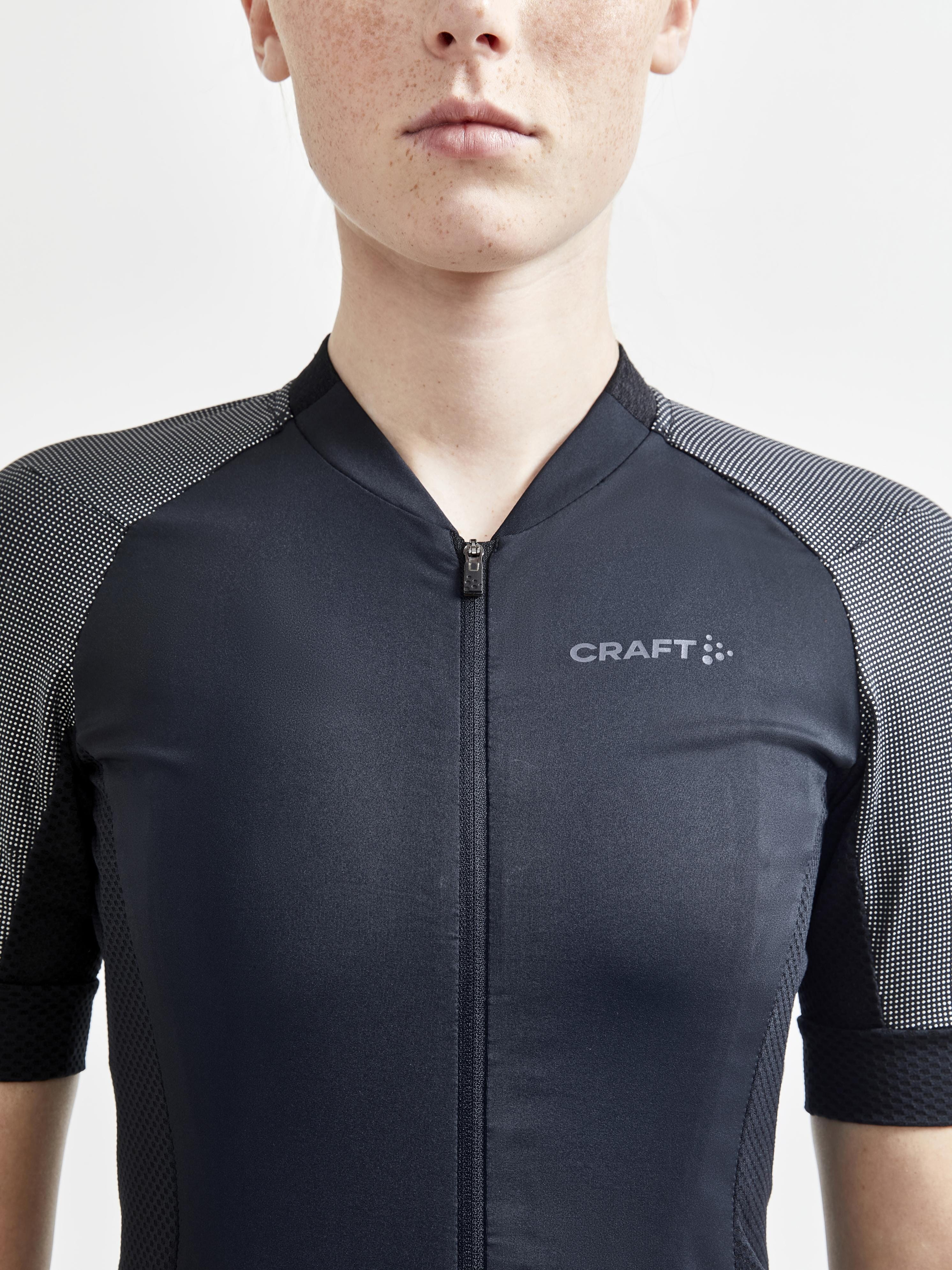 Women's ADV Endur Lumen Cycling Jersey - Black - Image 4