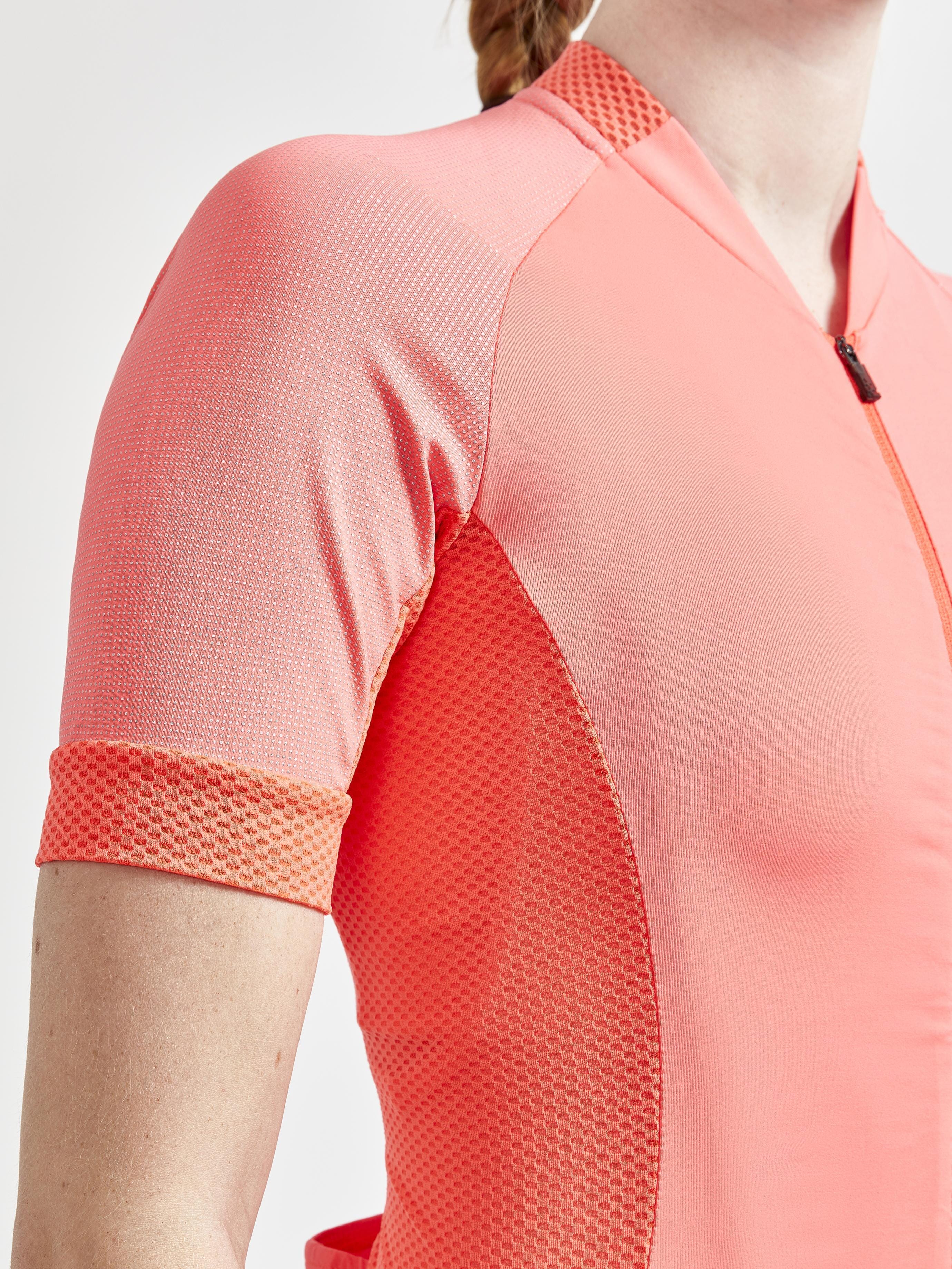 Women's ADV Endur Lumen Cycling Jersey - SHOCK - Image 4