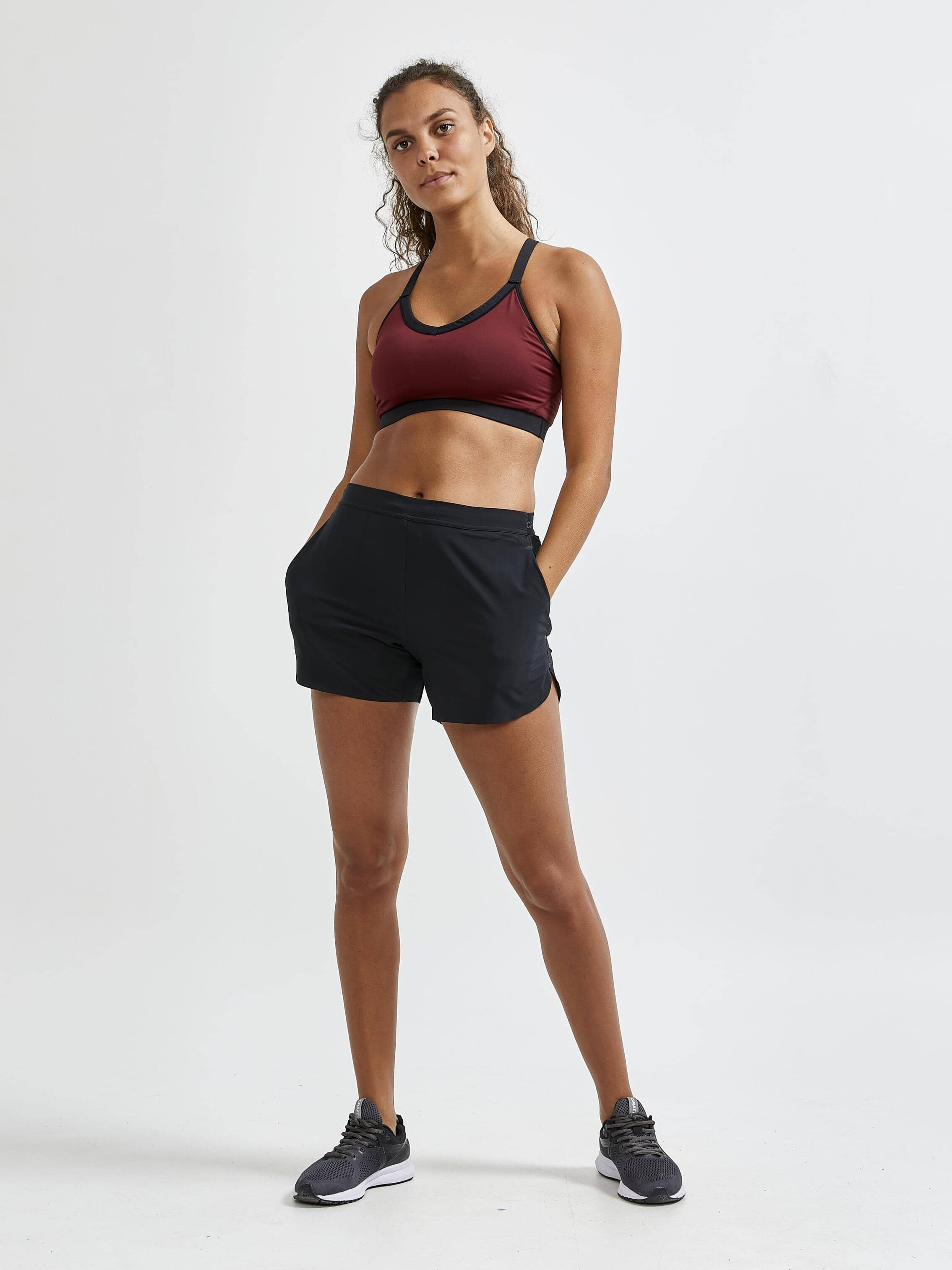 Women's ADV Essence 5'' Stretch Shorts - Black - Image 4