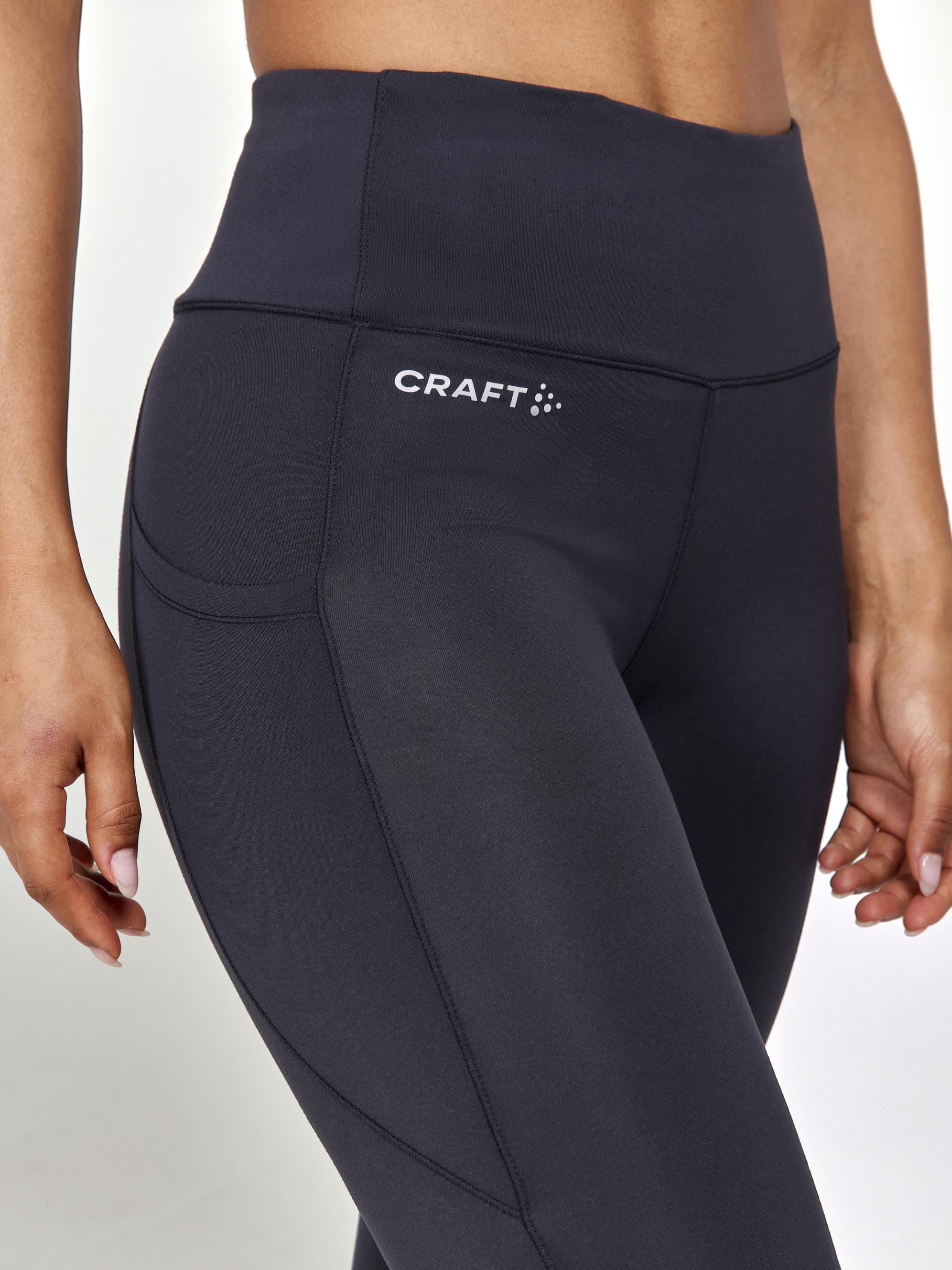 Women's ADV Essence Capri Training Tights 2 - Black - Image 3