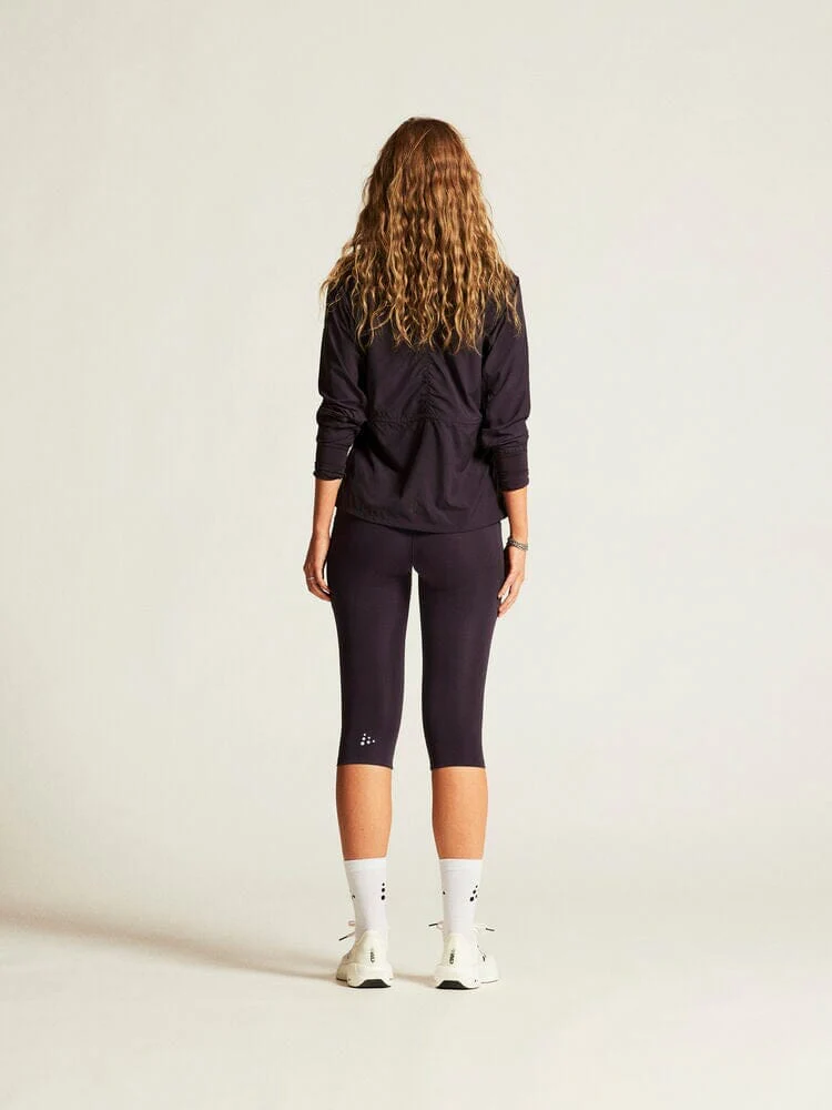 Women's ADV Essence Capri Training Tights 2 - DK Plum - Image 5