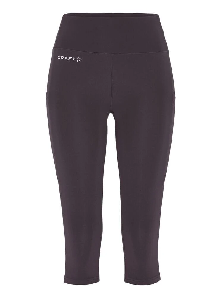 Women's ADV Essence Capri Training Tights 2 - DK Plum - Image 6
