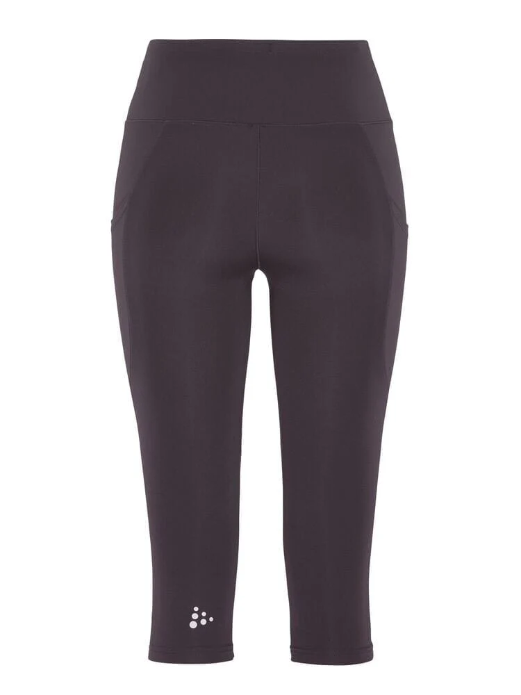 Women's ADV Essence Capri Training Tights 2 - DK Plum - Image 7
