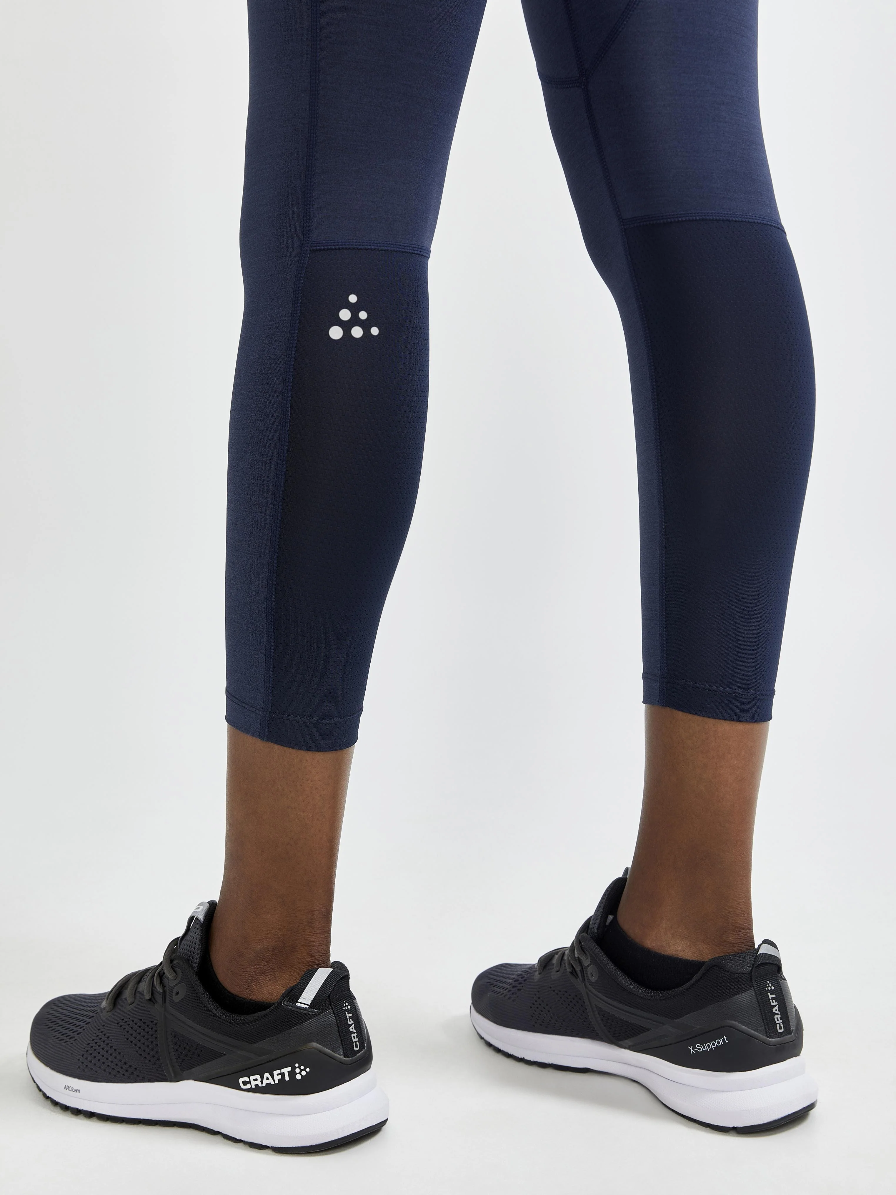 Women's ADV Essence High Waist Training Tights - BLAZE MELANGE - Image 5