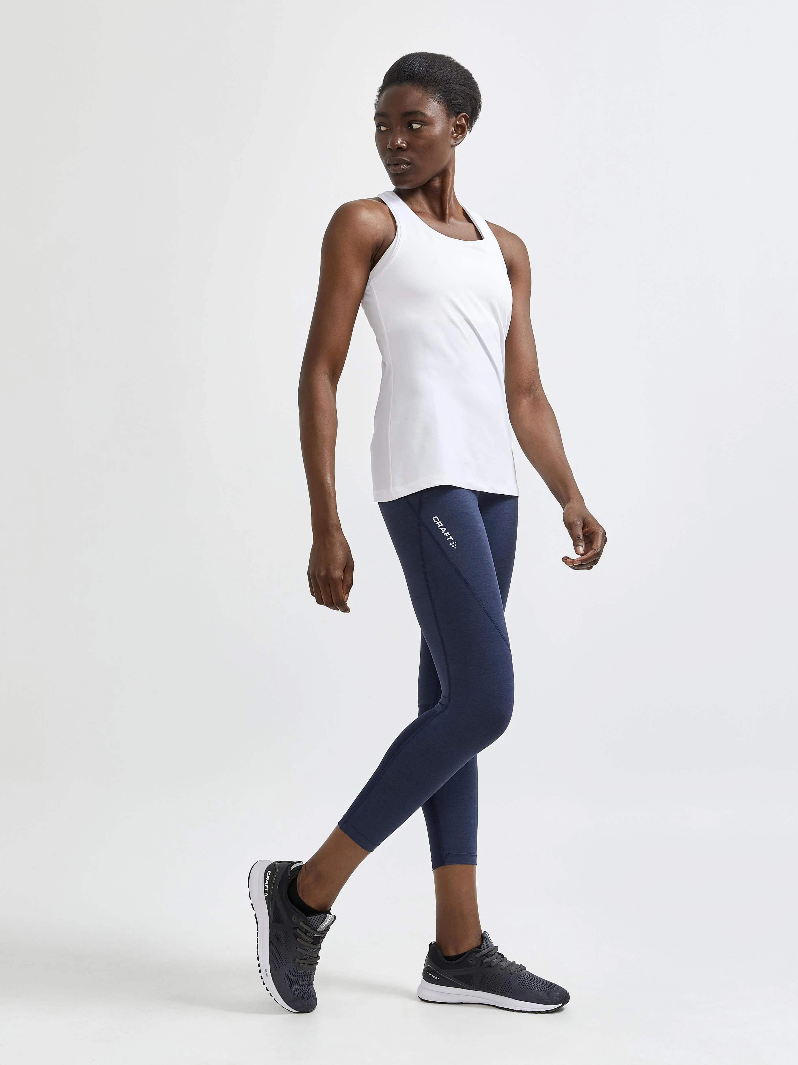 Women's ADV Essence High Waist Training Tights - BLAZE MELANGE - Image 6