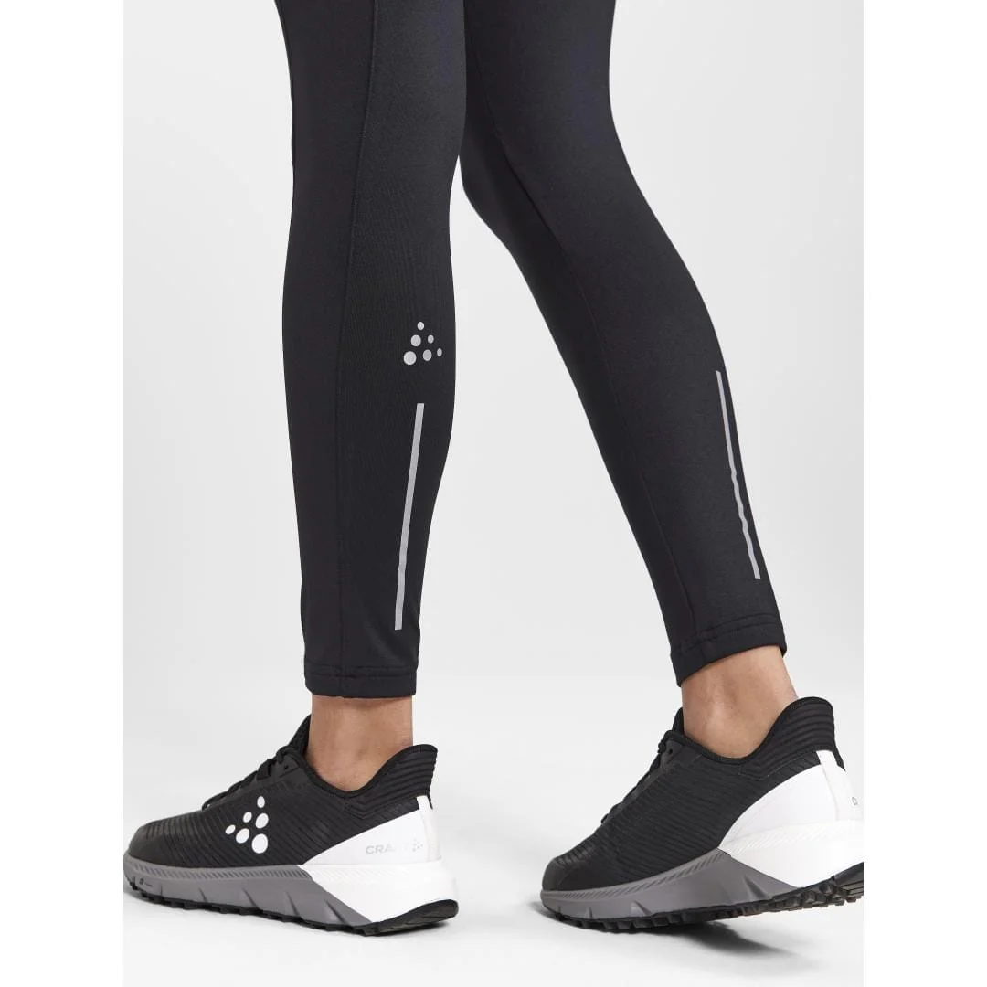 Women's ADV Essence High Waist Warm Tights - Black - Image 11