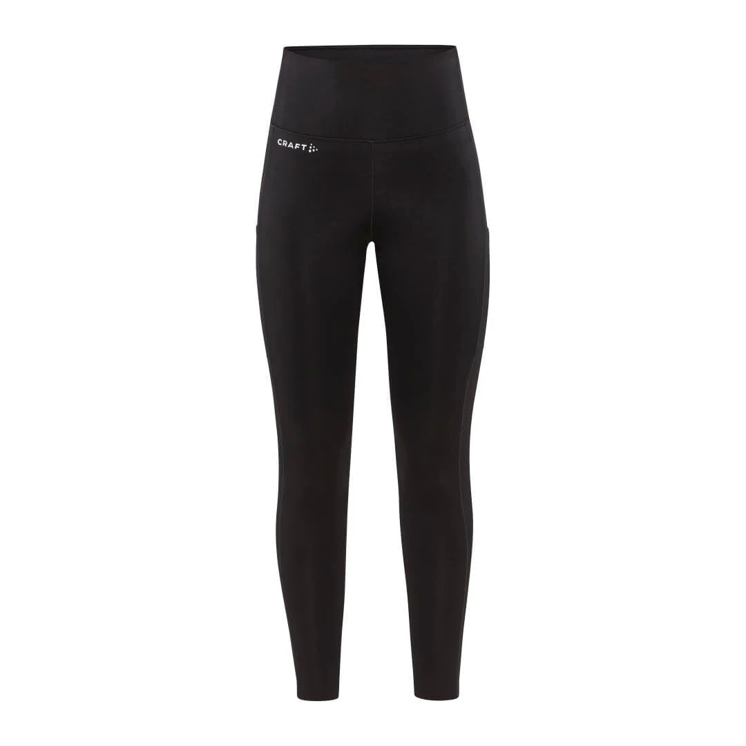 Women's ADV Essence High Waist Warm Tights - Black - Image 13