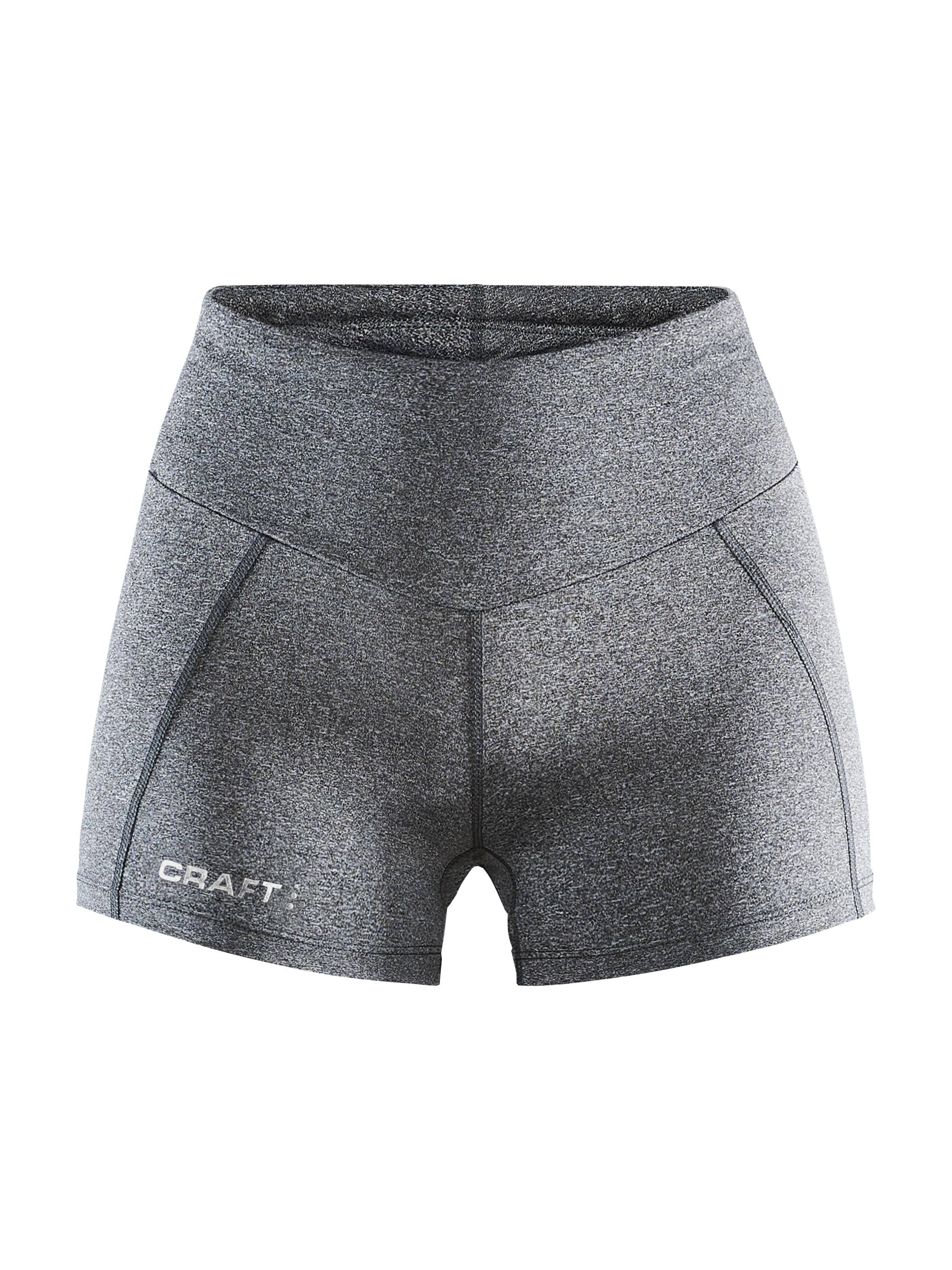 Women's ADV Essence Hot Pant Training Tights - Dk Grey Melange - Image 5