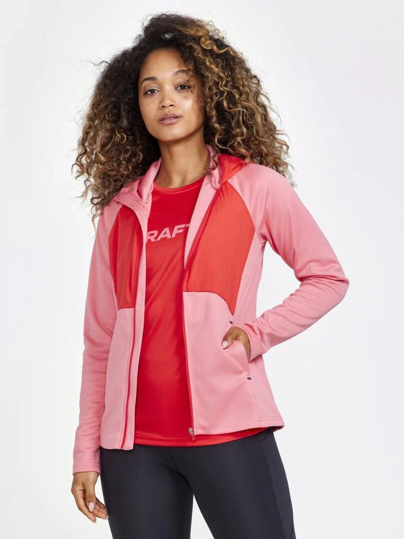 Women's ADV Essence Jersey Hood Jacket - ARROSA-REDDISH - Image 19